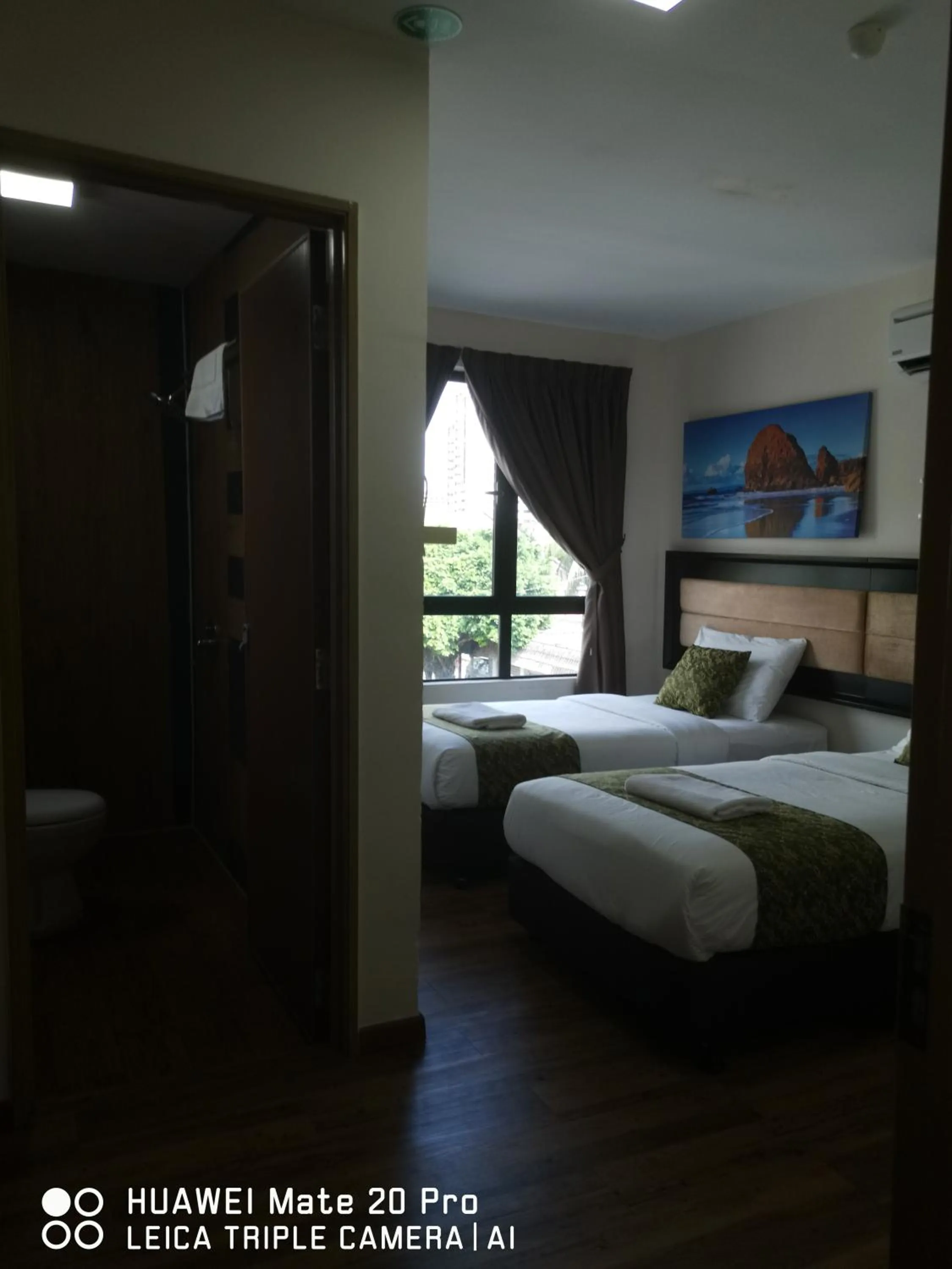 Bed in Yeob Bay hotel Ampang