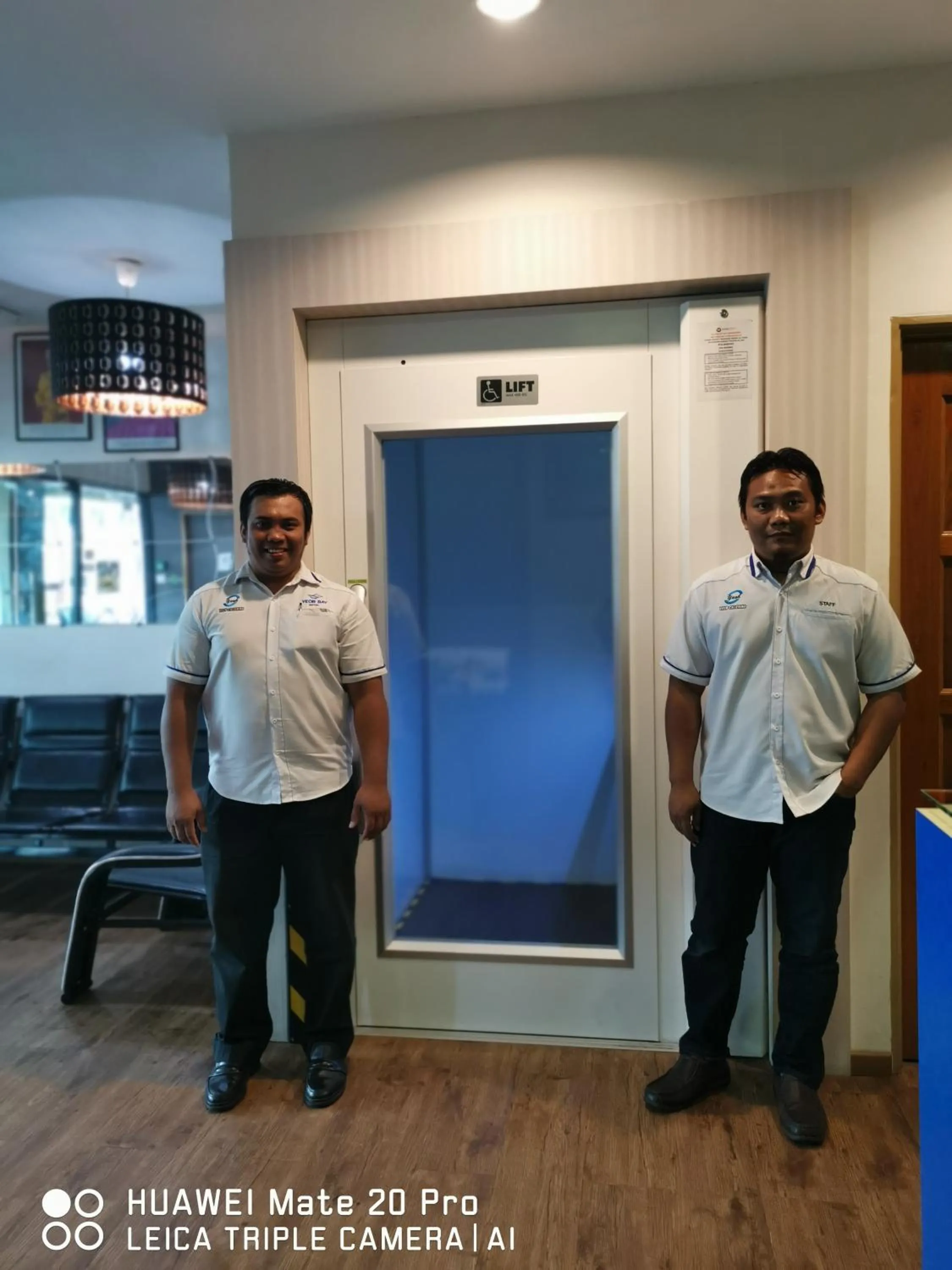 Staff in Yeob Bay hotel Ampang