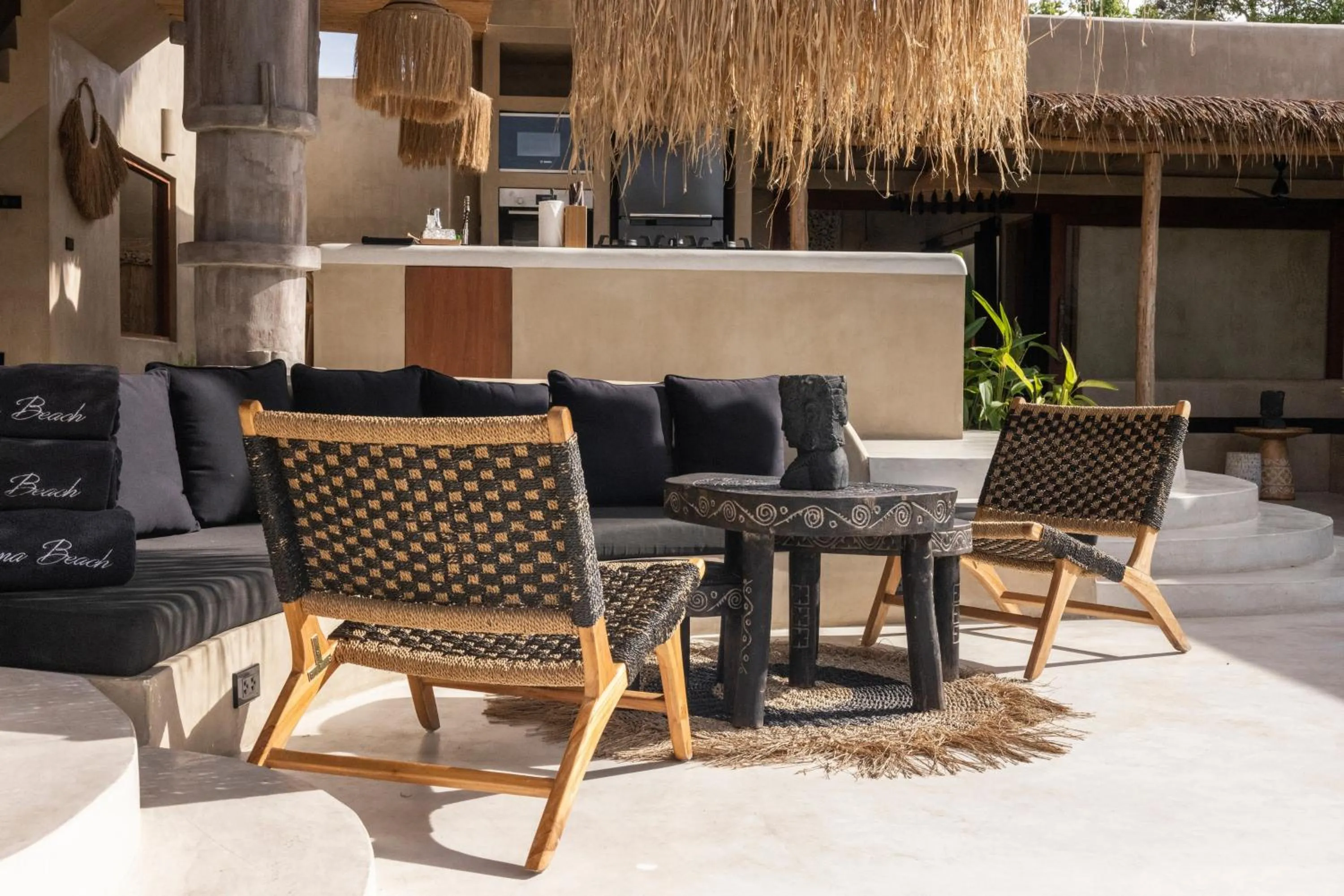 Seating area in Karma Resort