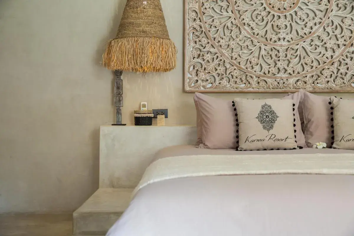 Bed in Karma Resort Bed in Karma Resort