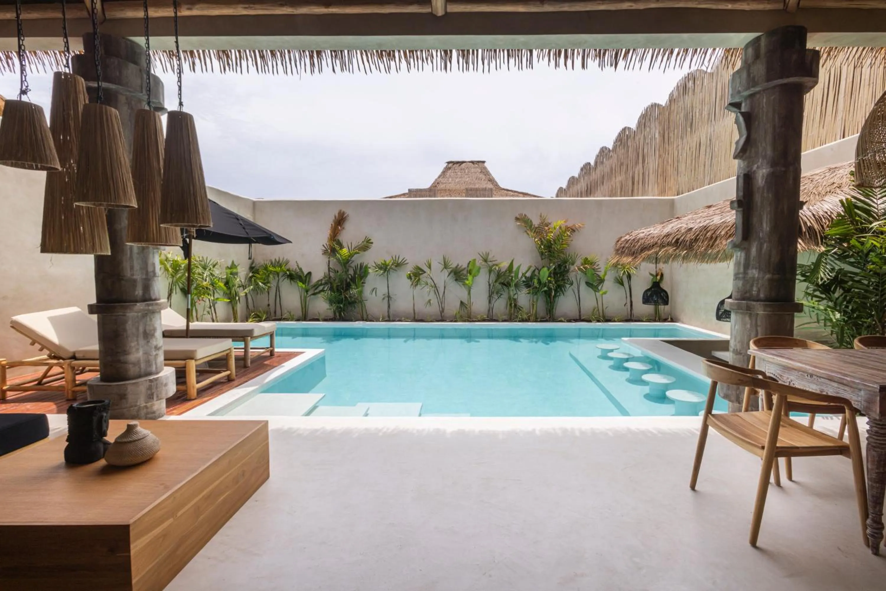 Pool view in Karma Resort