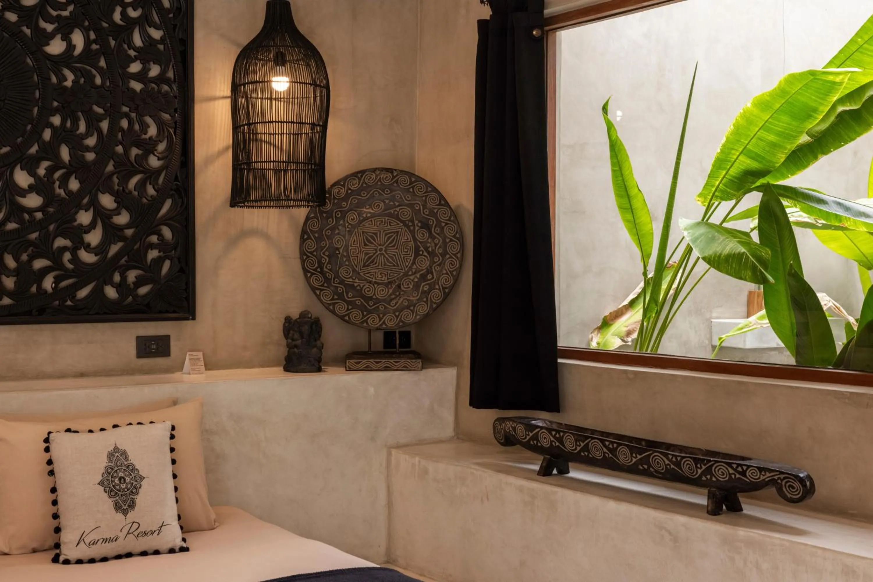 Decorative detail in Karma Resort