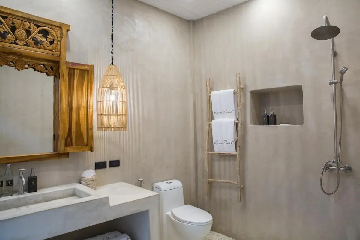 Bathroom in Karma Resort Bathroom in Karma Resort