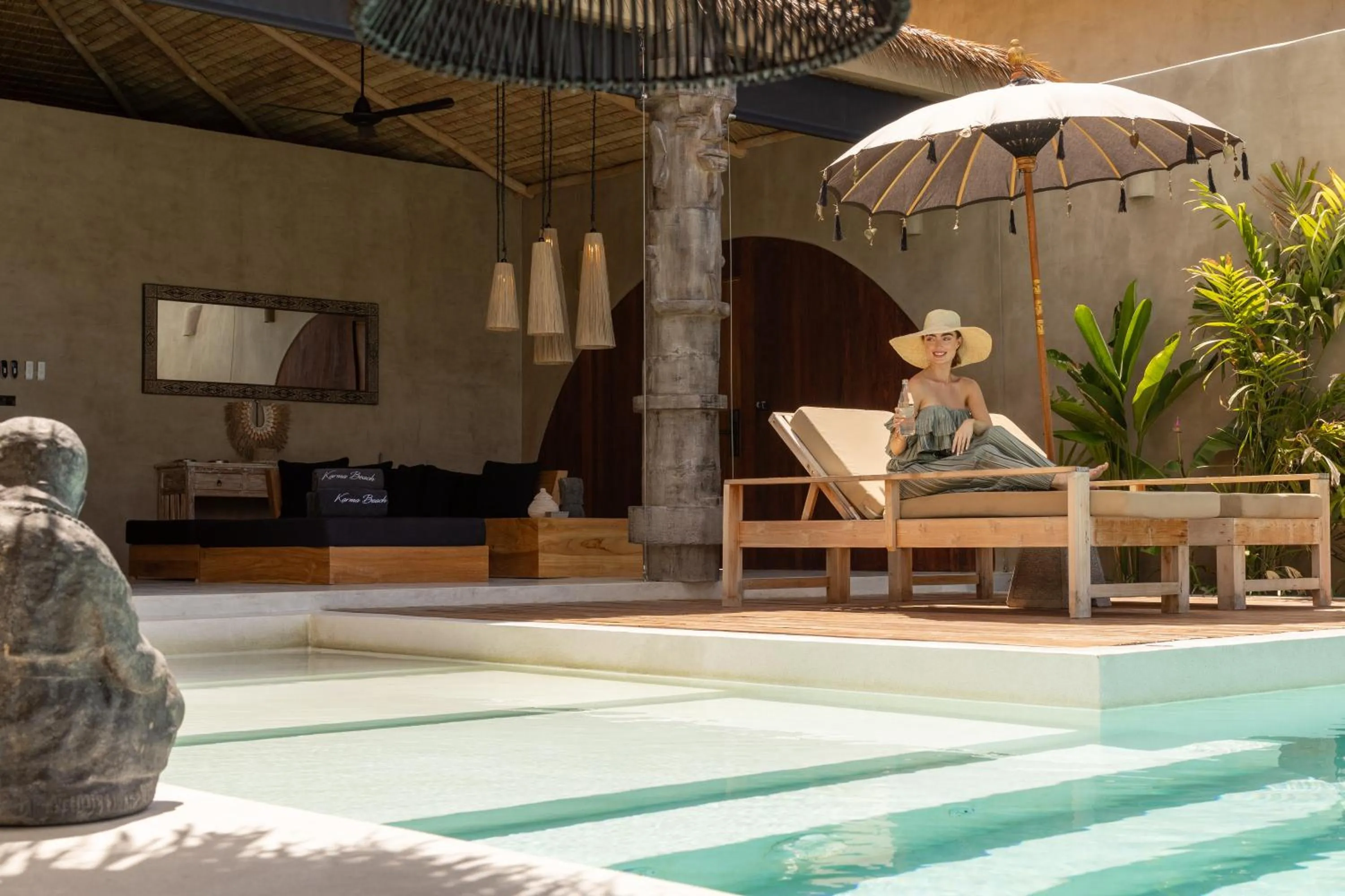 Seating area in Karma Resort