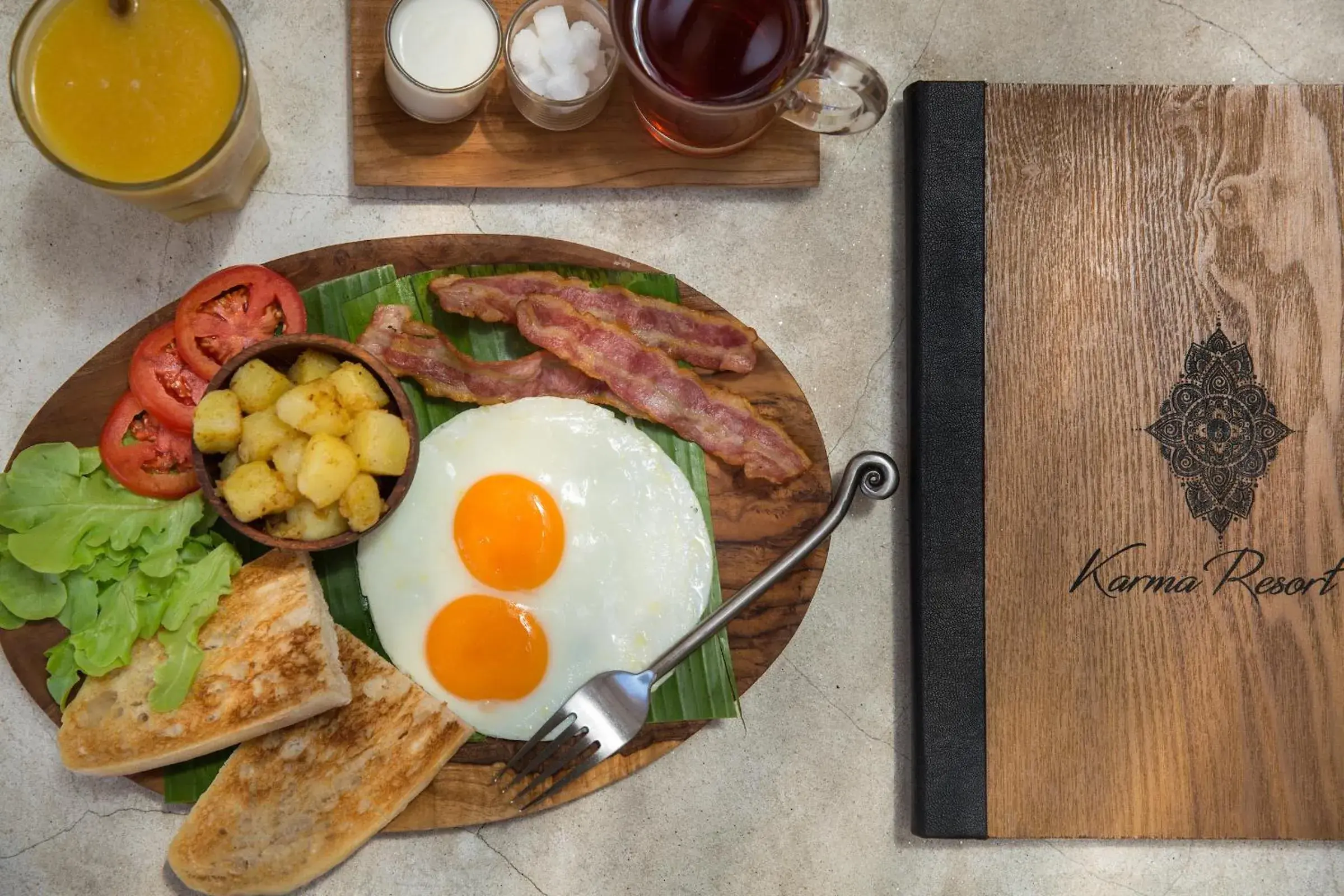 Breakfast in Karma Resort Breakfast in Karma Resort