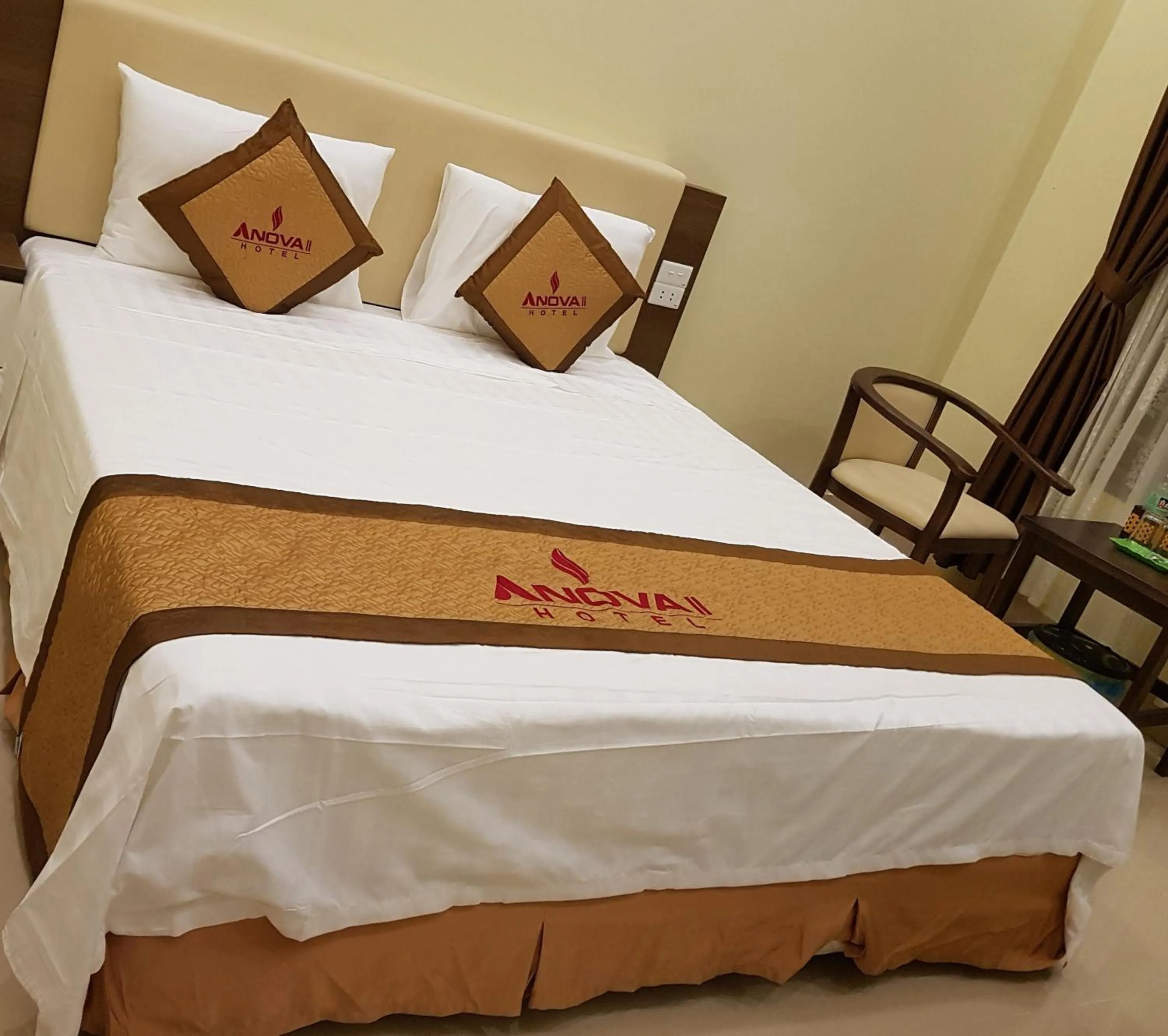 Bed in Anova 2 Hotel