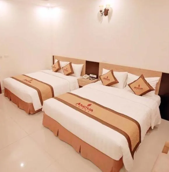 Bed in Anova 2 Hotel