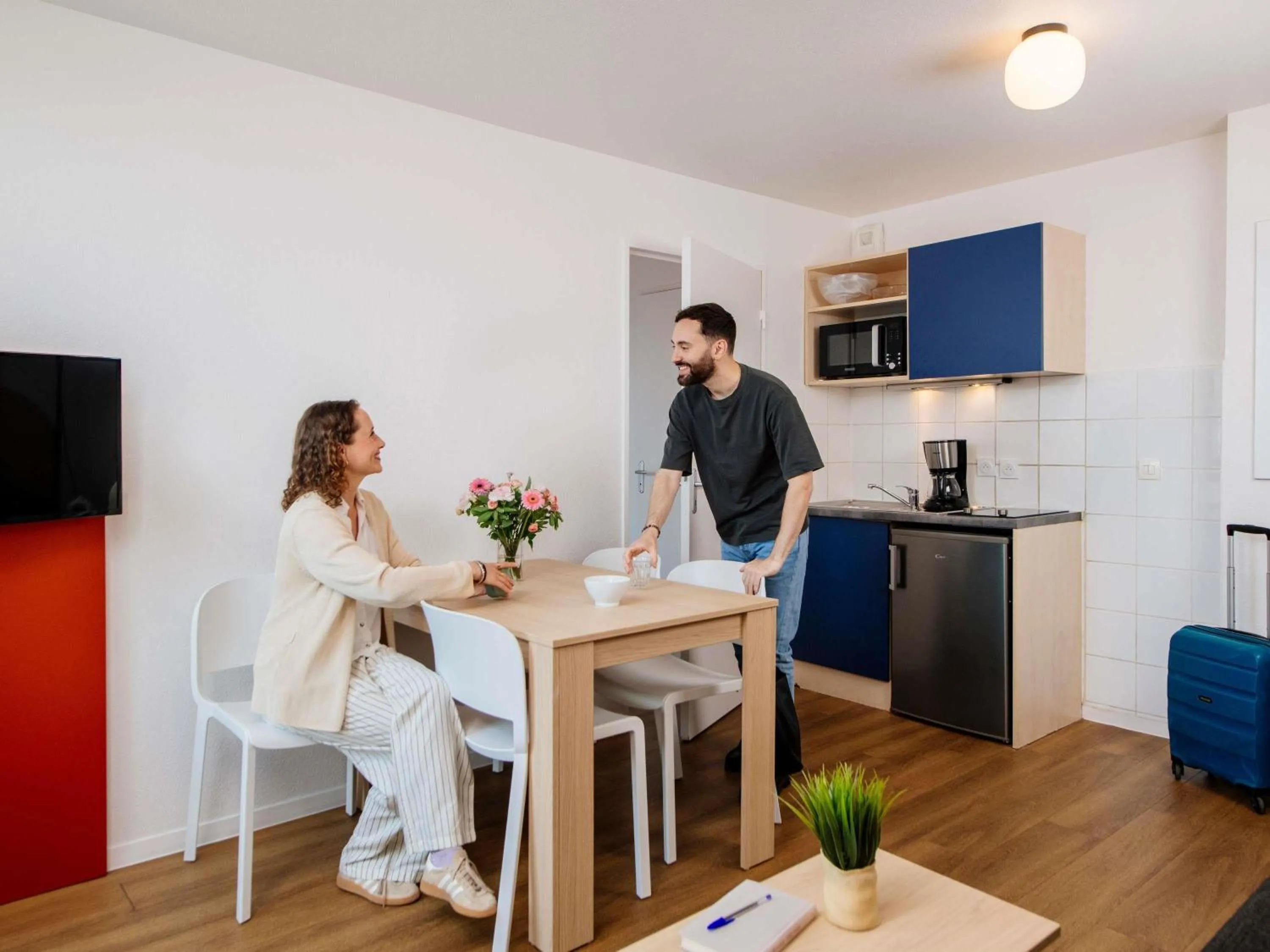 Bedroom in Aparthotel Adagio Access Paris Saint-Denis Pleyel