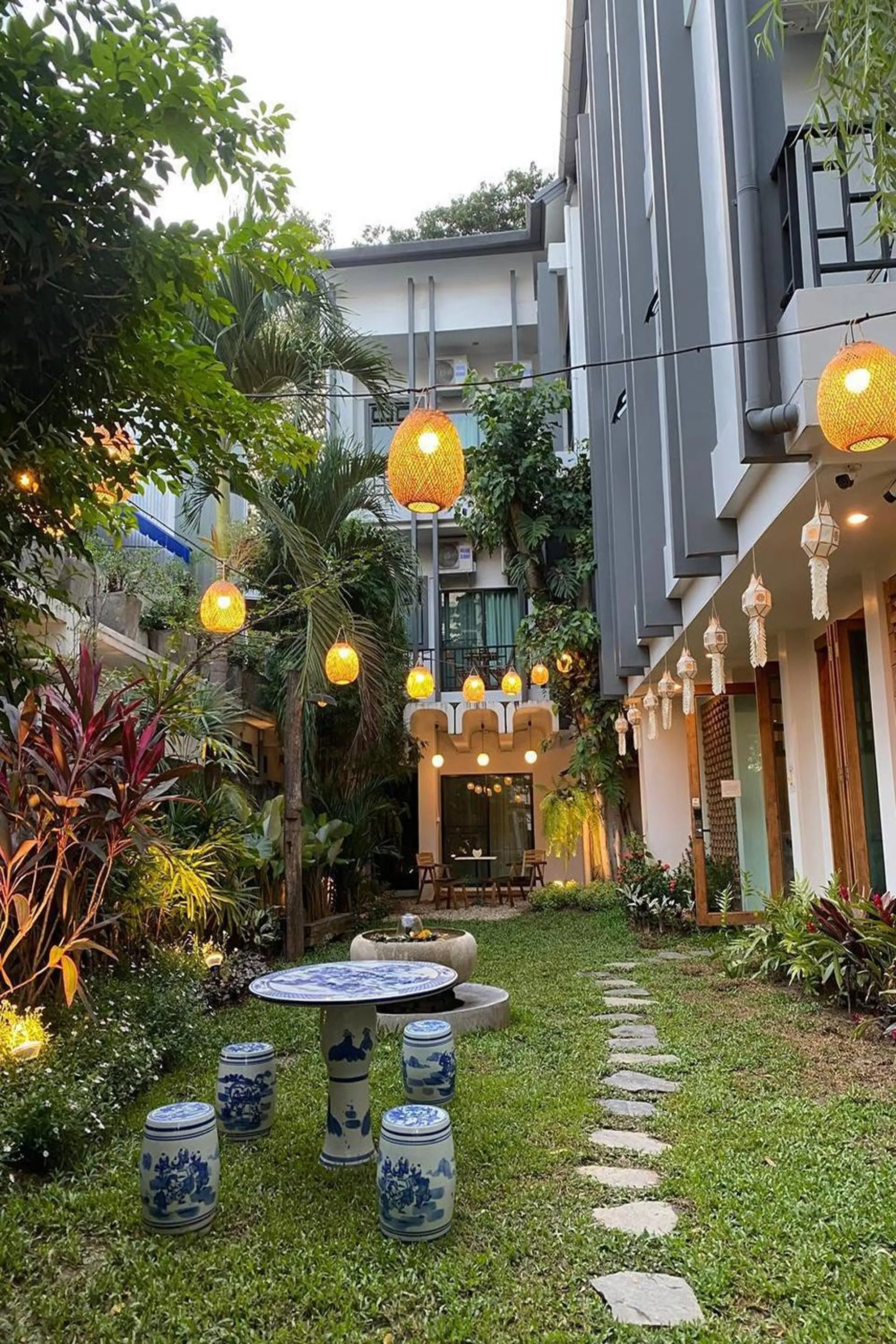 Garden in The Locals Chiang Mai