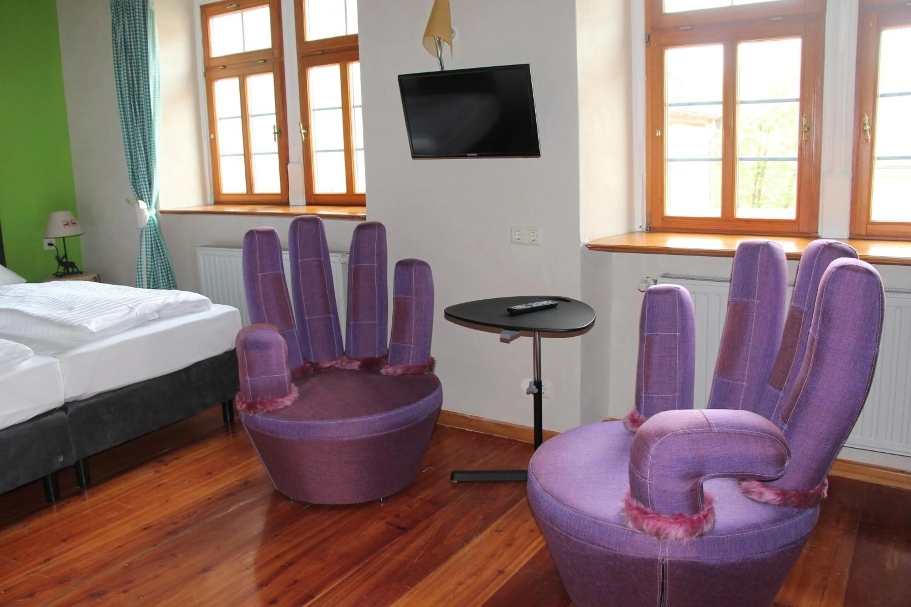 Day, Bed in Hotel Turmdieb