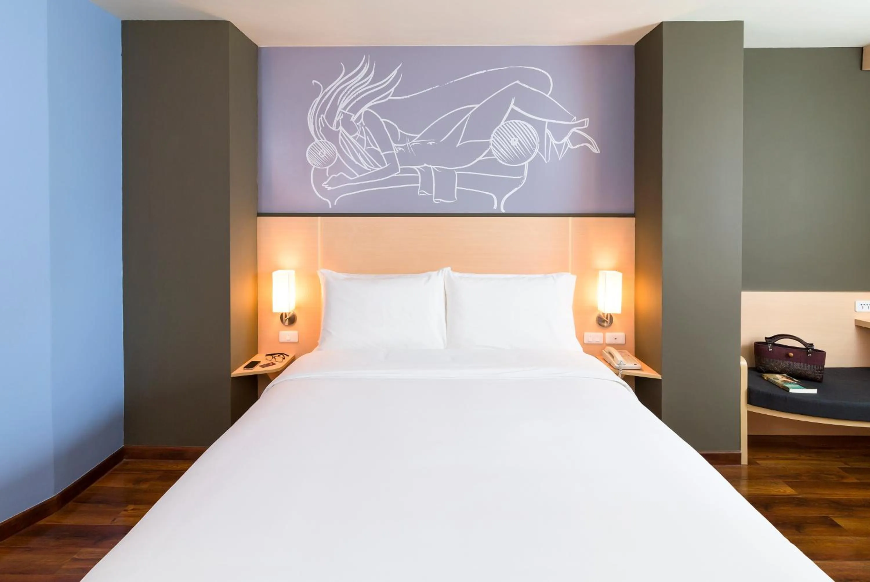 Bedroom, Bed in ibis Vientiane Nam Phu