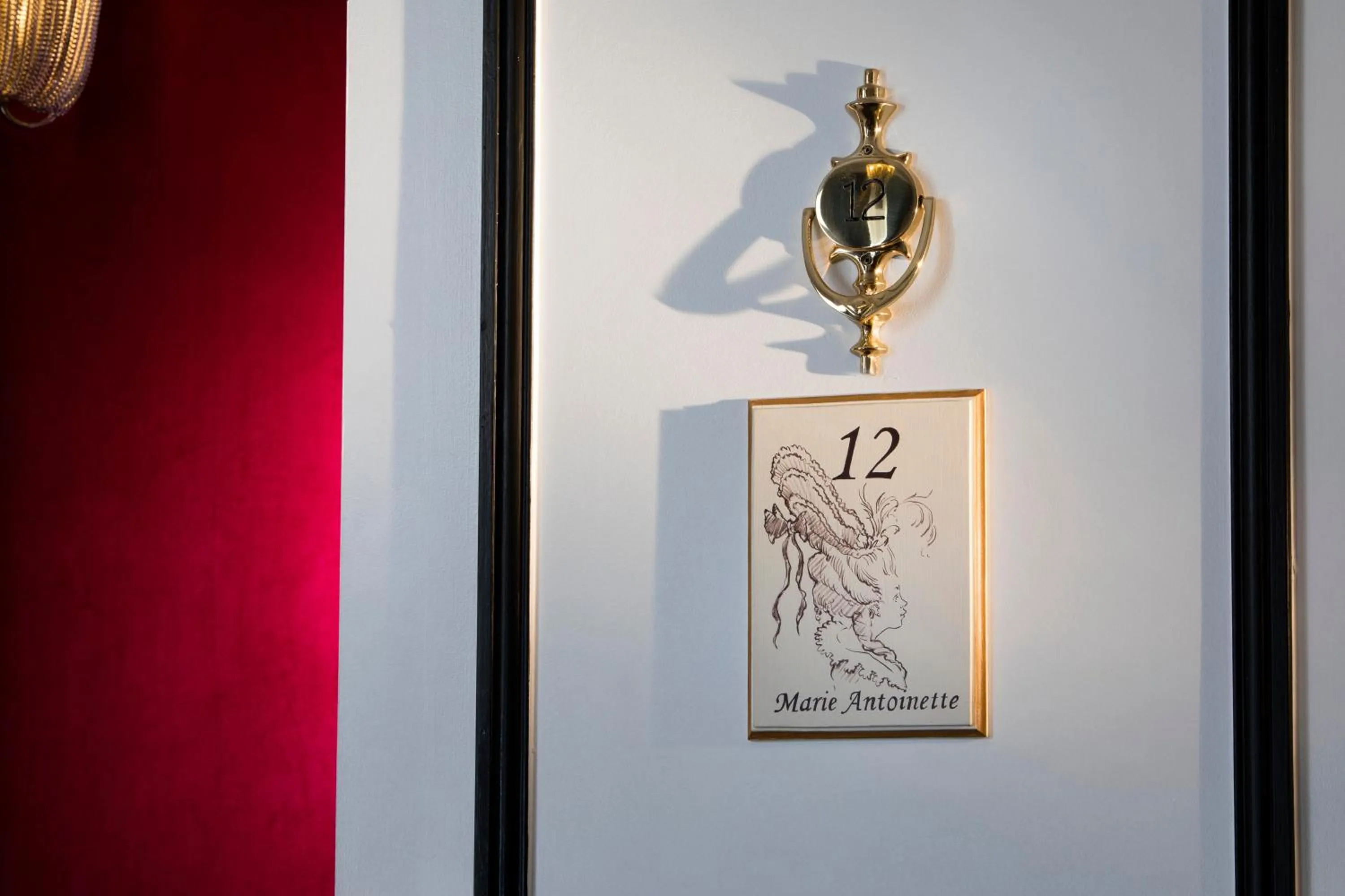 Decorative detail in Hotel & Spa de Latour Maubourg