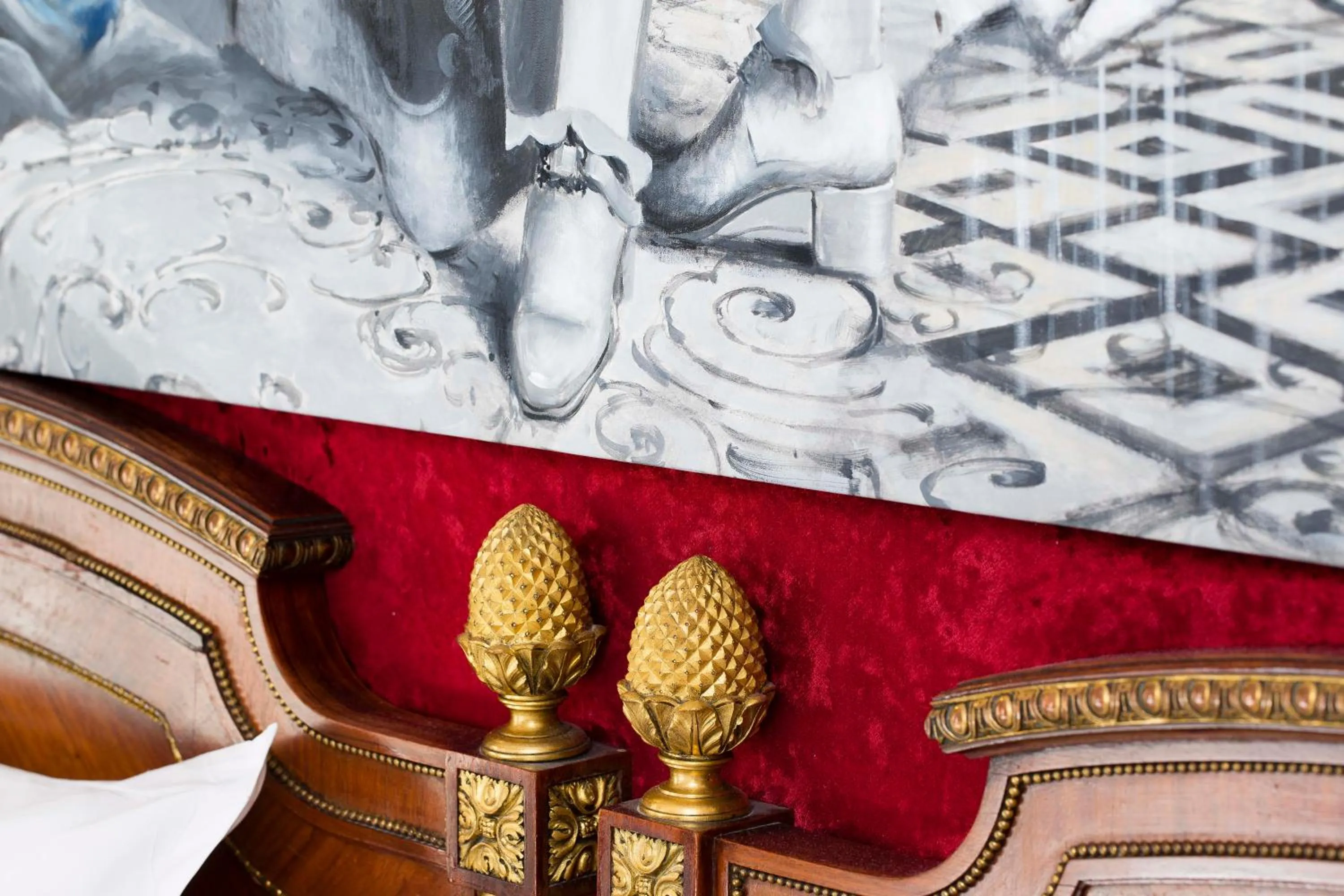 Decorative detail in Hotel & Spa de Latour Maubourg