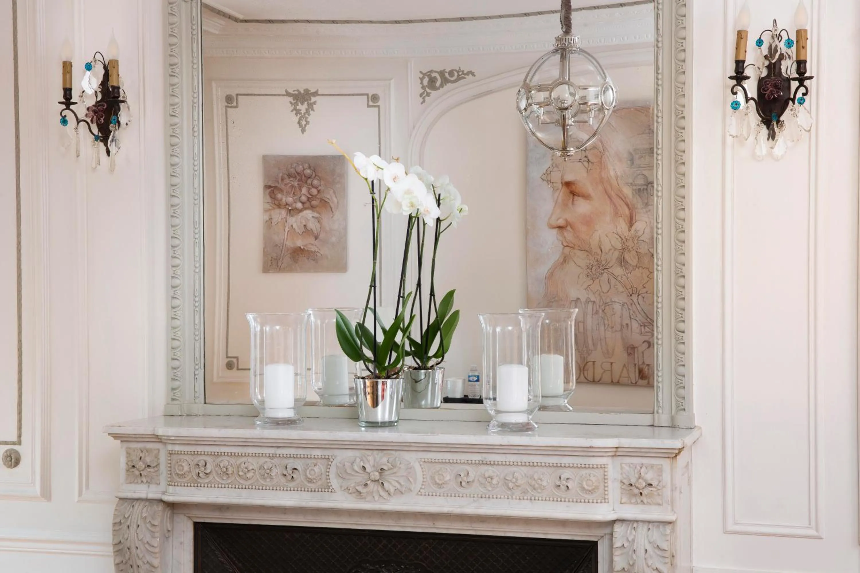 Decorative detail in Hotel & Spa de Latour Maubourg