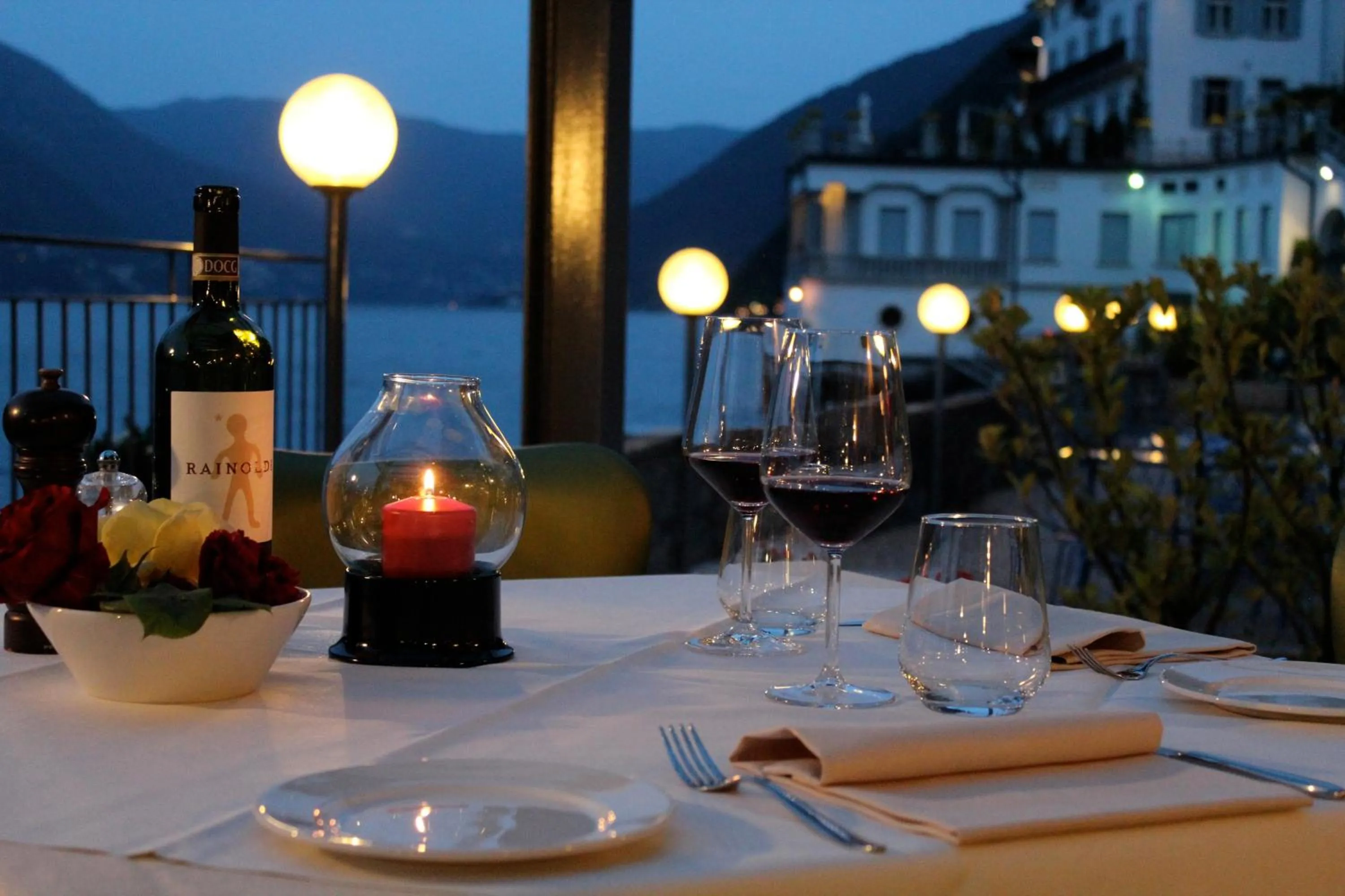 Restaurant/places to eat in Villa Belvedere Como Lake Relais