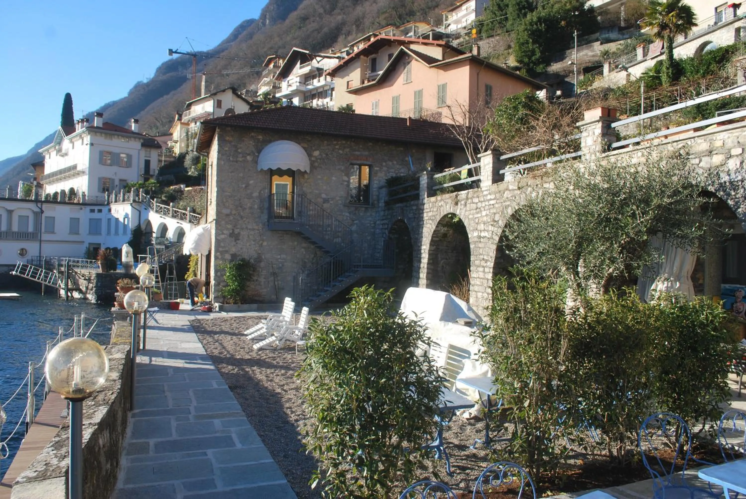 Facade/entrance in Villa Belvedere Como Lake Relais