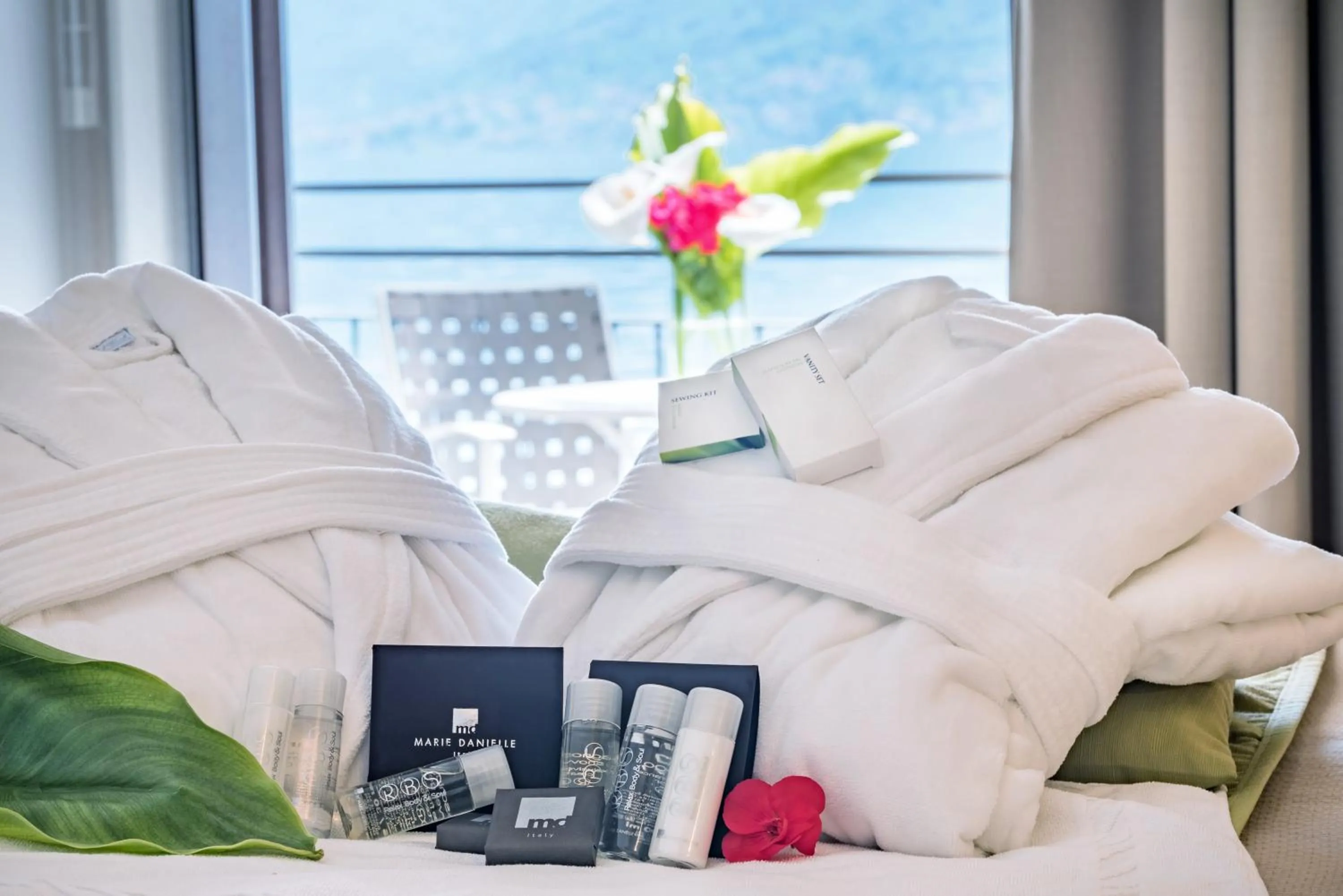 Bedroom, Bed in Villa Belvedere Como Lake Relais