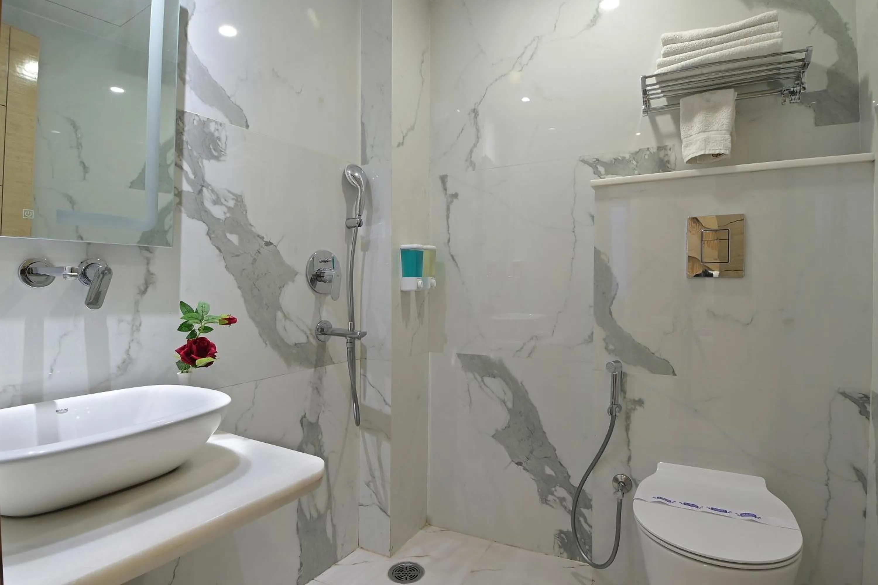 Bathroom in Aman International-A New Unit of Aman Continental