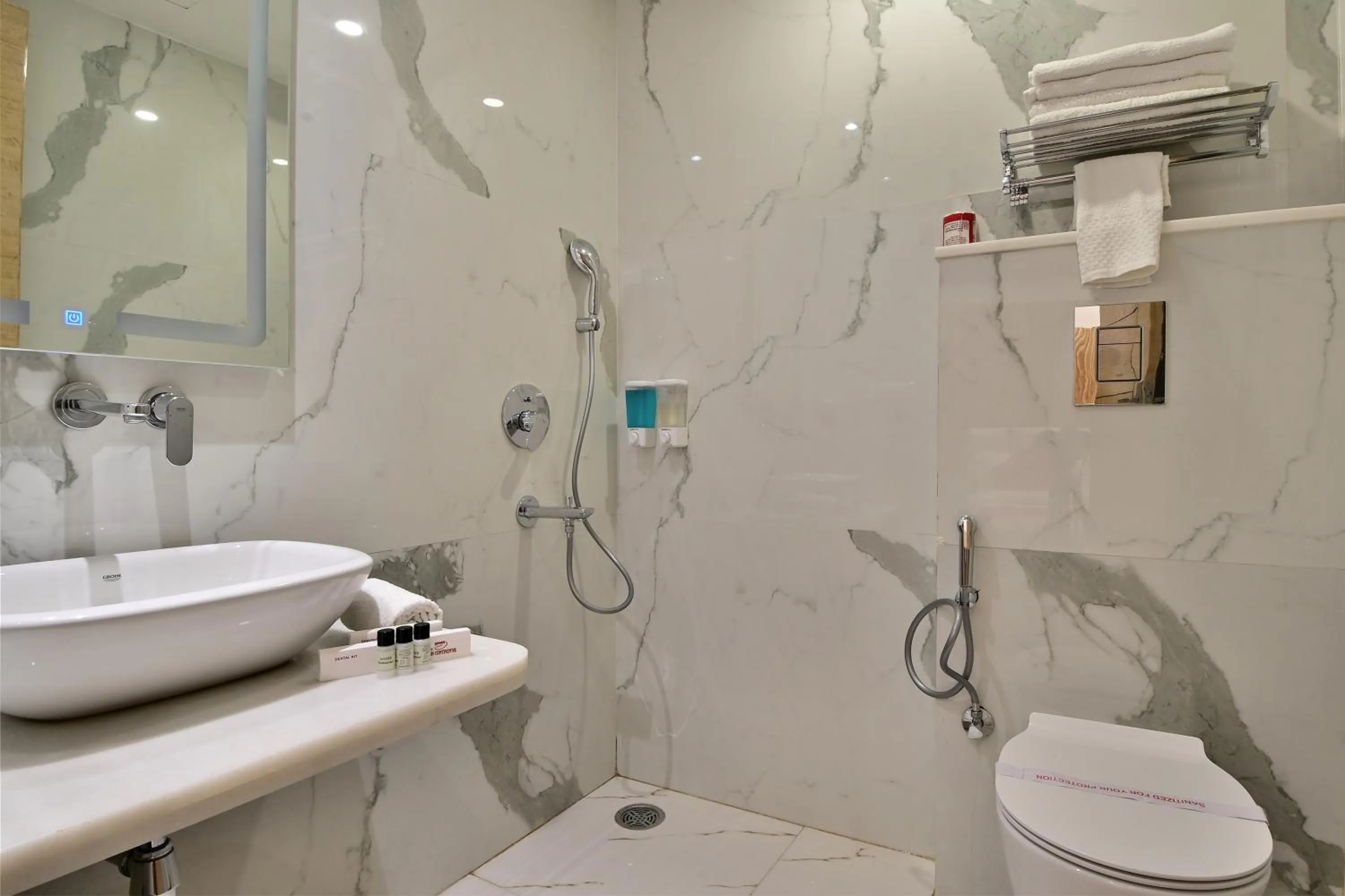 Toilet in Aman International-A New Unit of Aman Continental