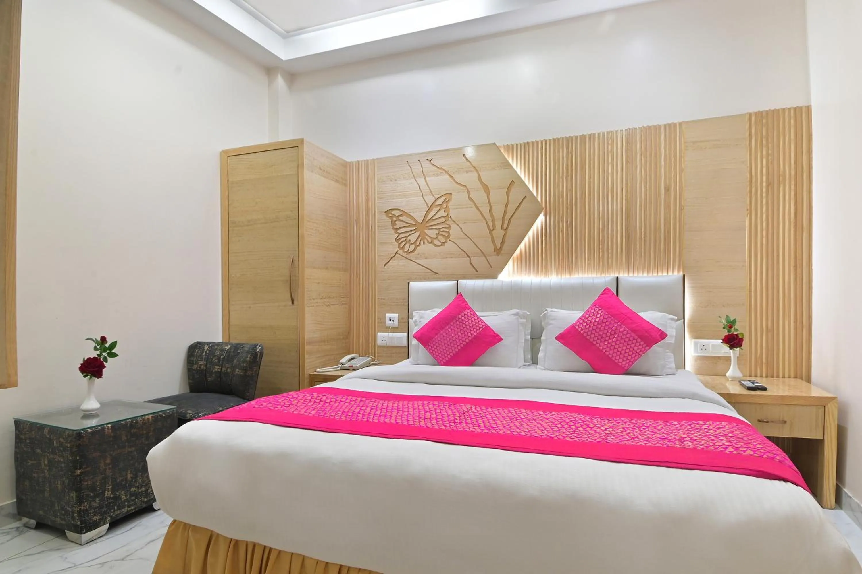 Bed in Aman International-A New Unit of Aman Continental