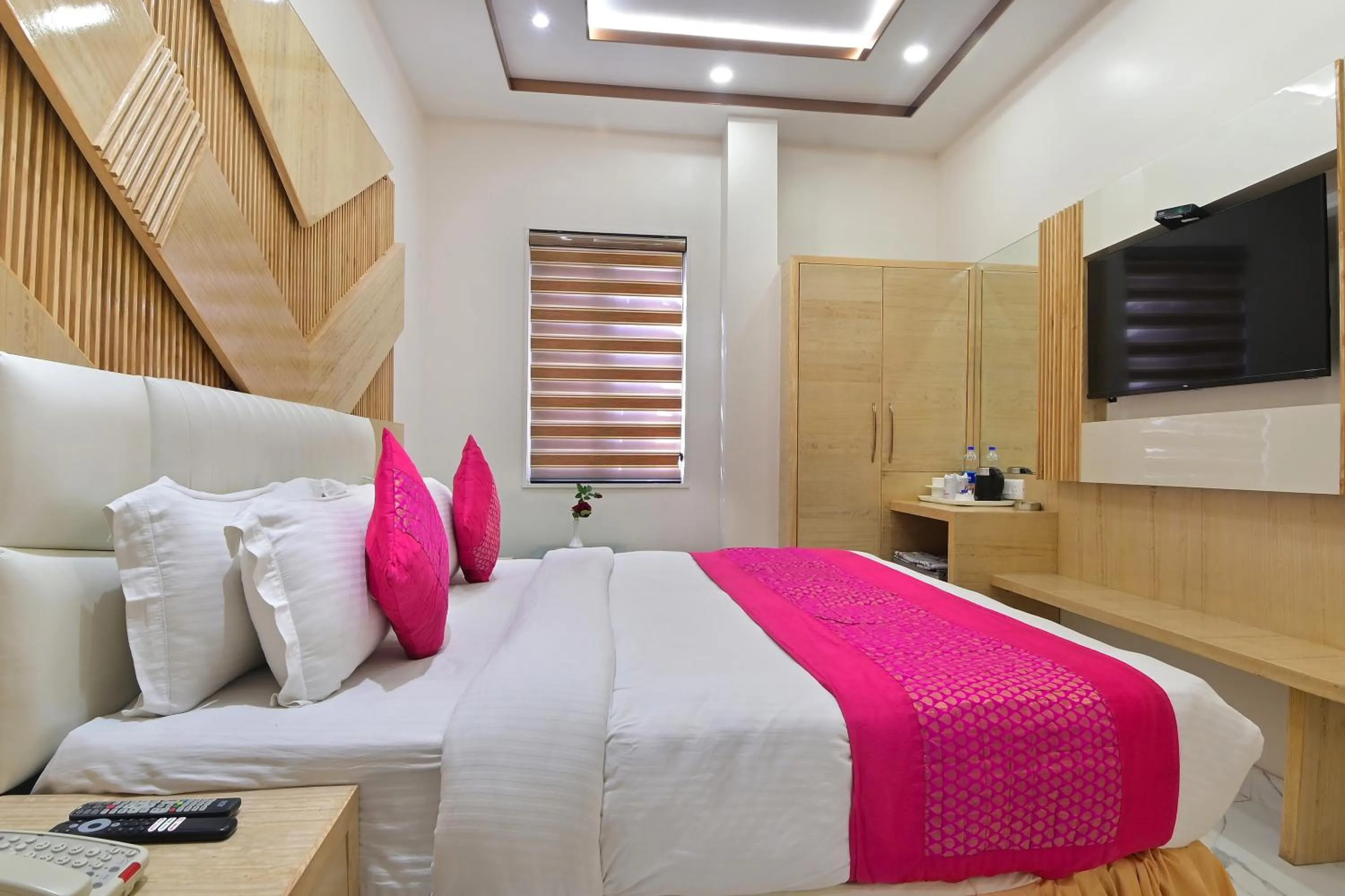 Bedroom, Bed in Aman International-A New Unit of Aman Continental