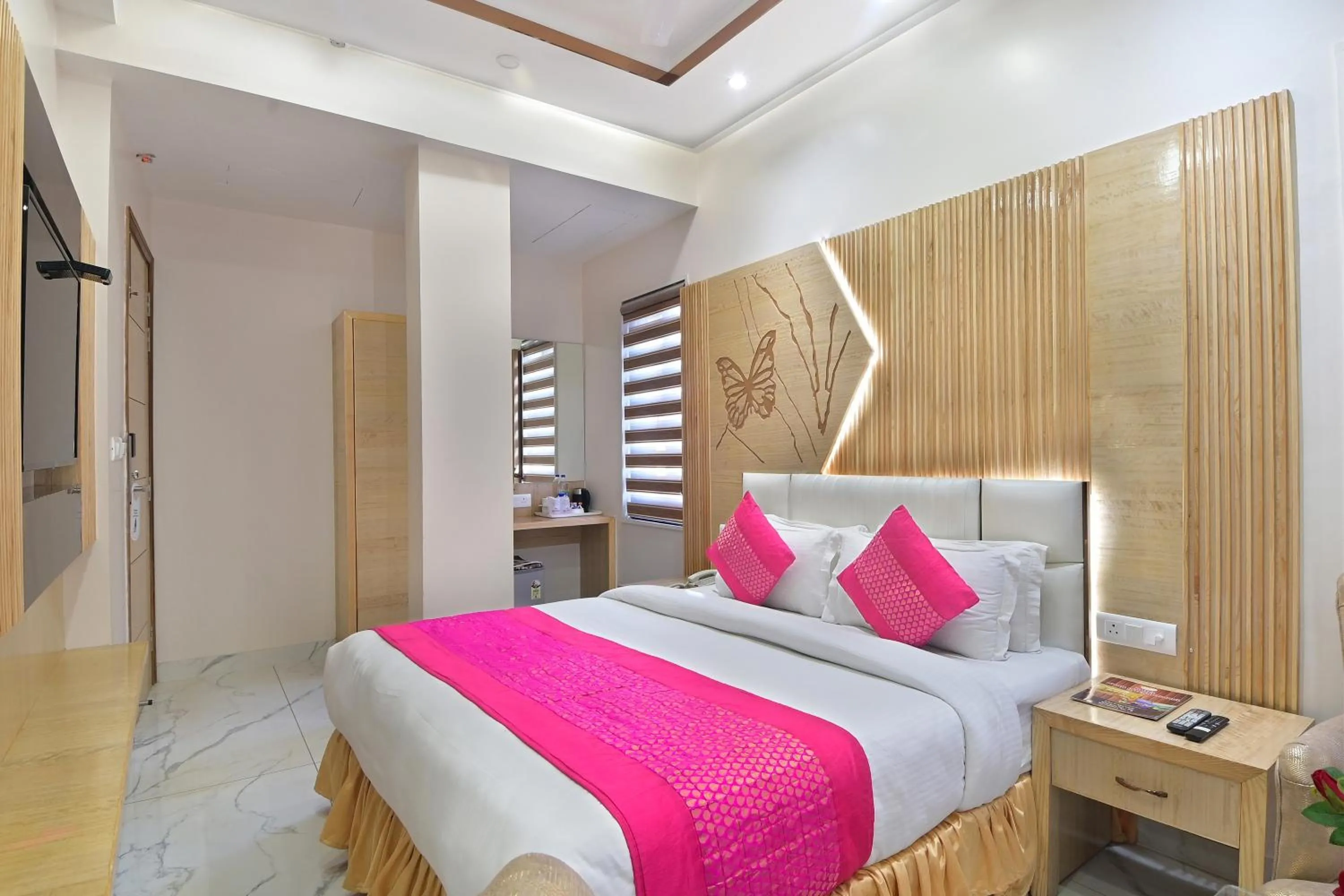 Bed in Aman International-A New Unit of Aman Continental