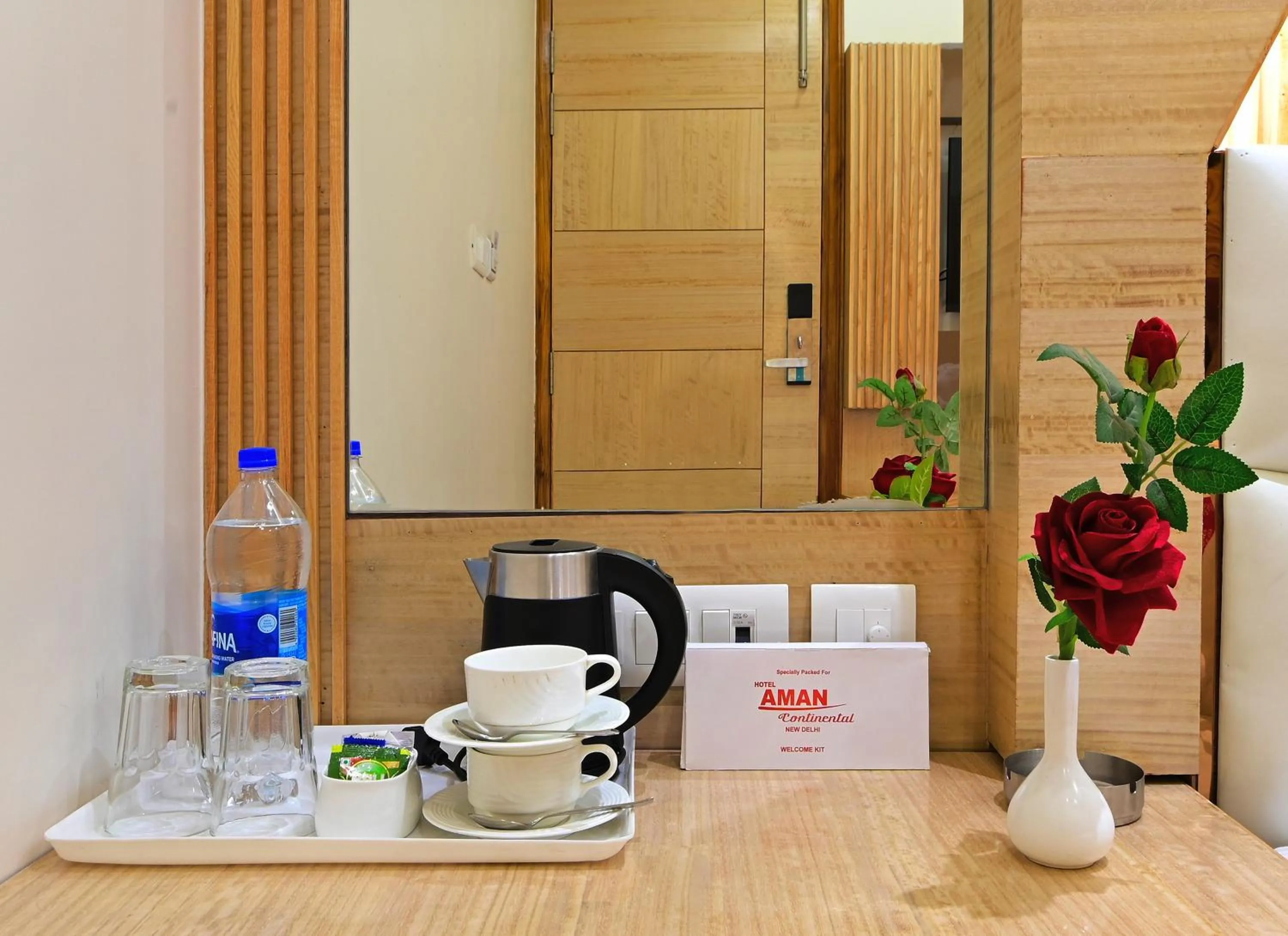 Coffee/tea facilities in Aman International-A New Unit of Aman Continental