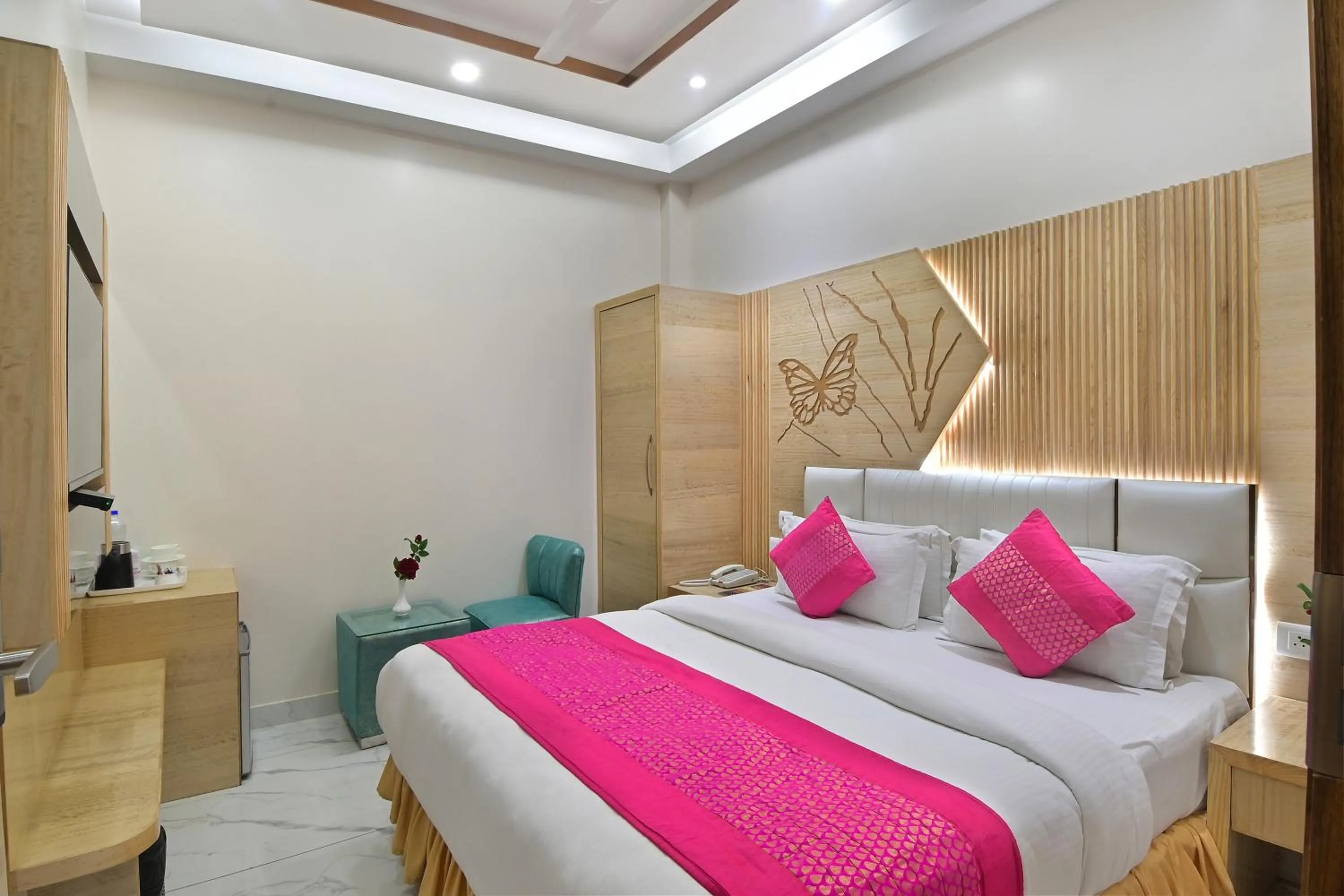 Photo of the whole room, Bed in Aman International-A New Unit of Aman Continental