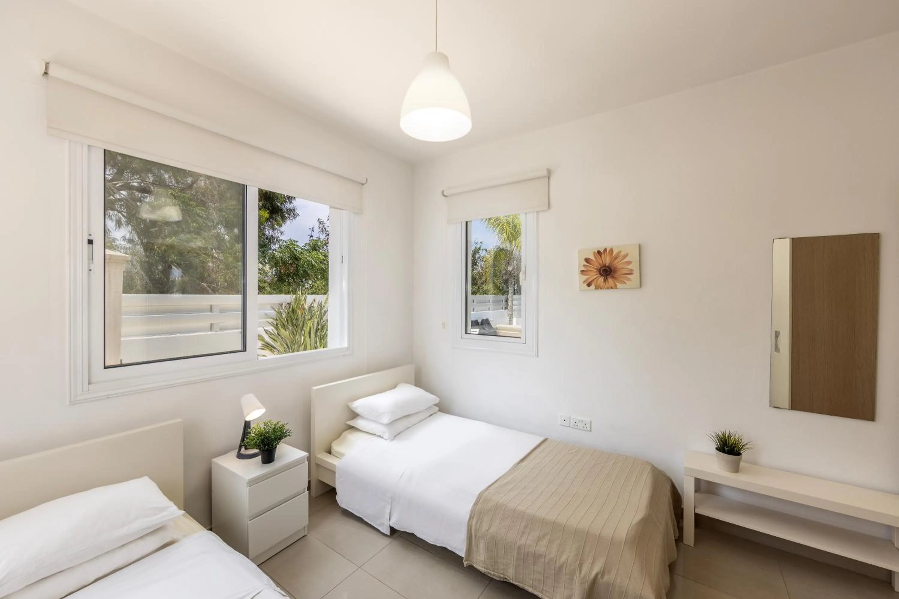 Bed in Flouressia Gardens