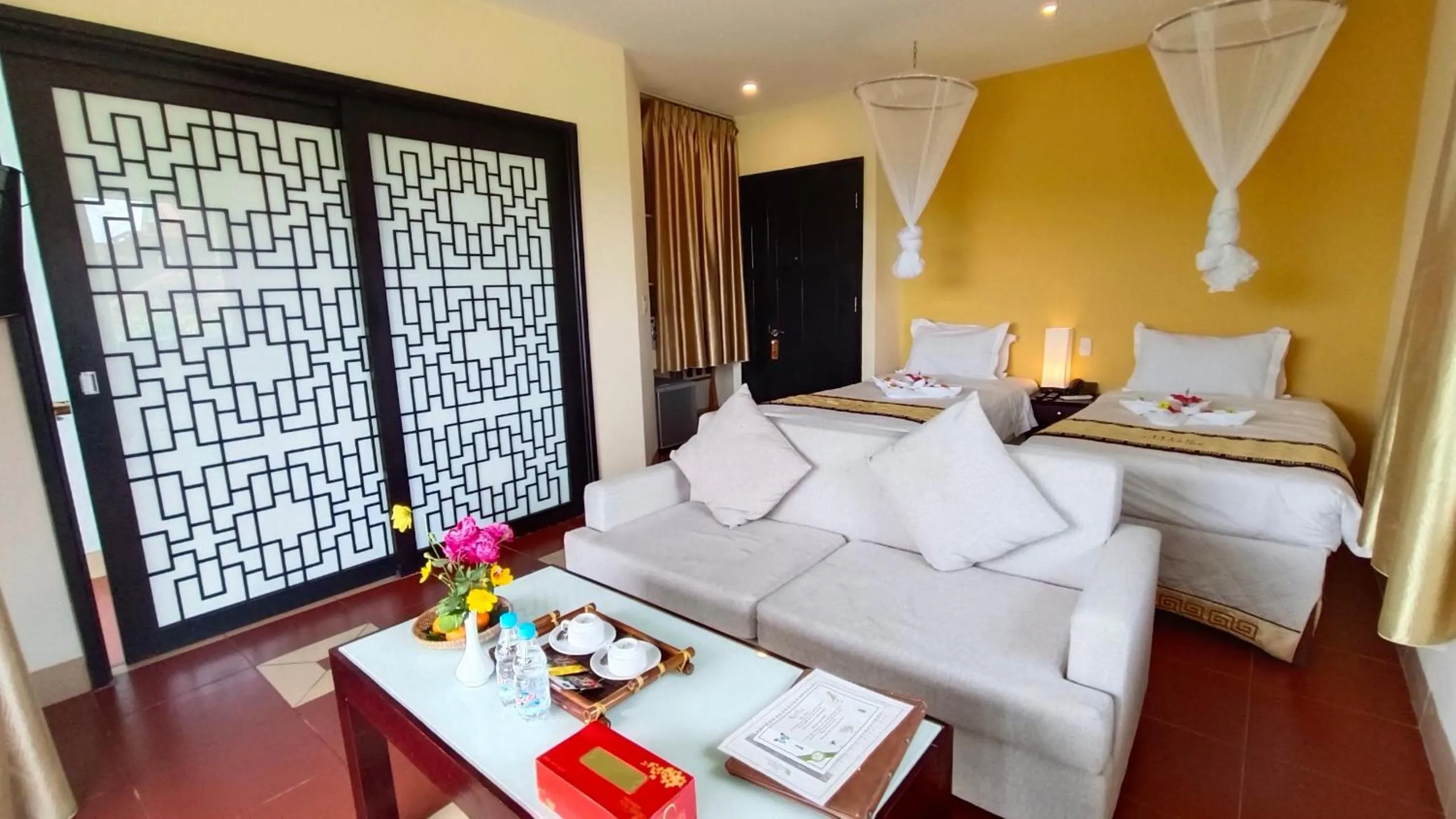 Property building, Bed in Hue Riverside Boutique Resort & Spa