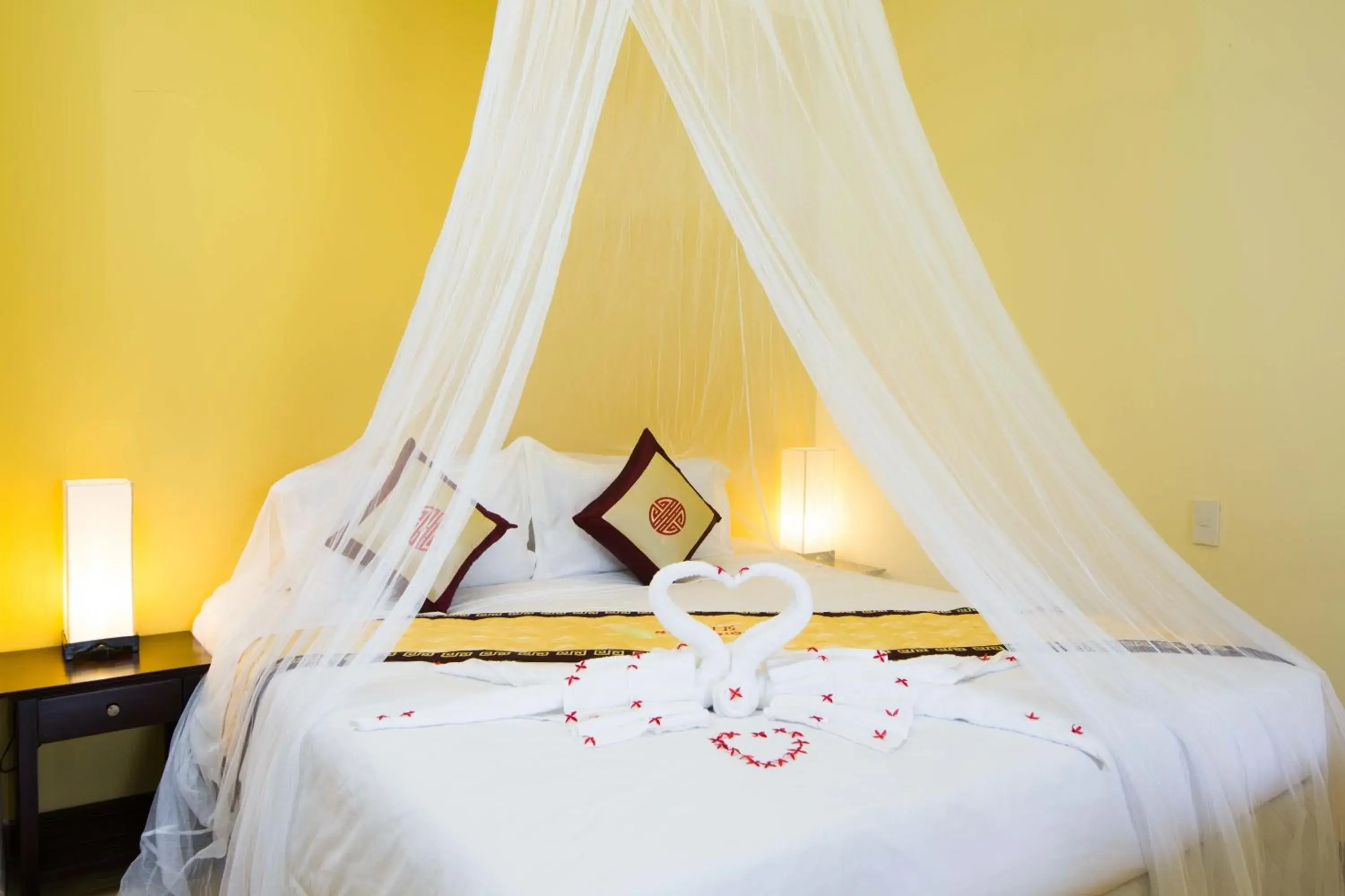 Bedroom, Bed in Hue Riverside Boutique Resort & Spa Bedroom, Bed in Hue Riverside Boutique Resort & Spa