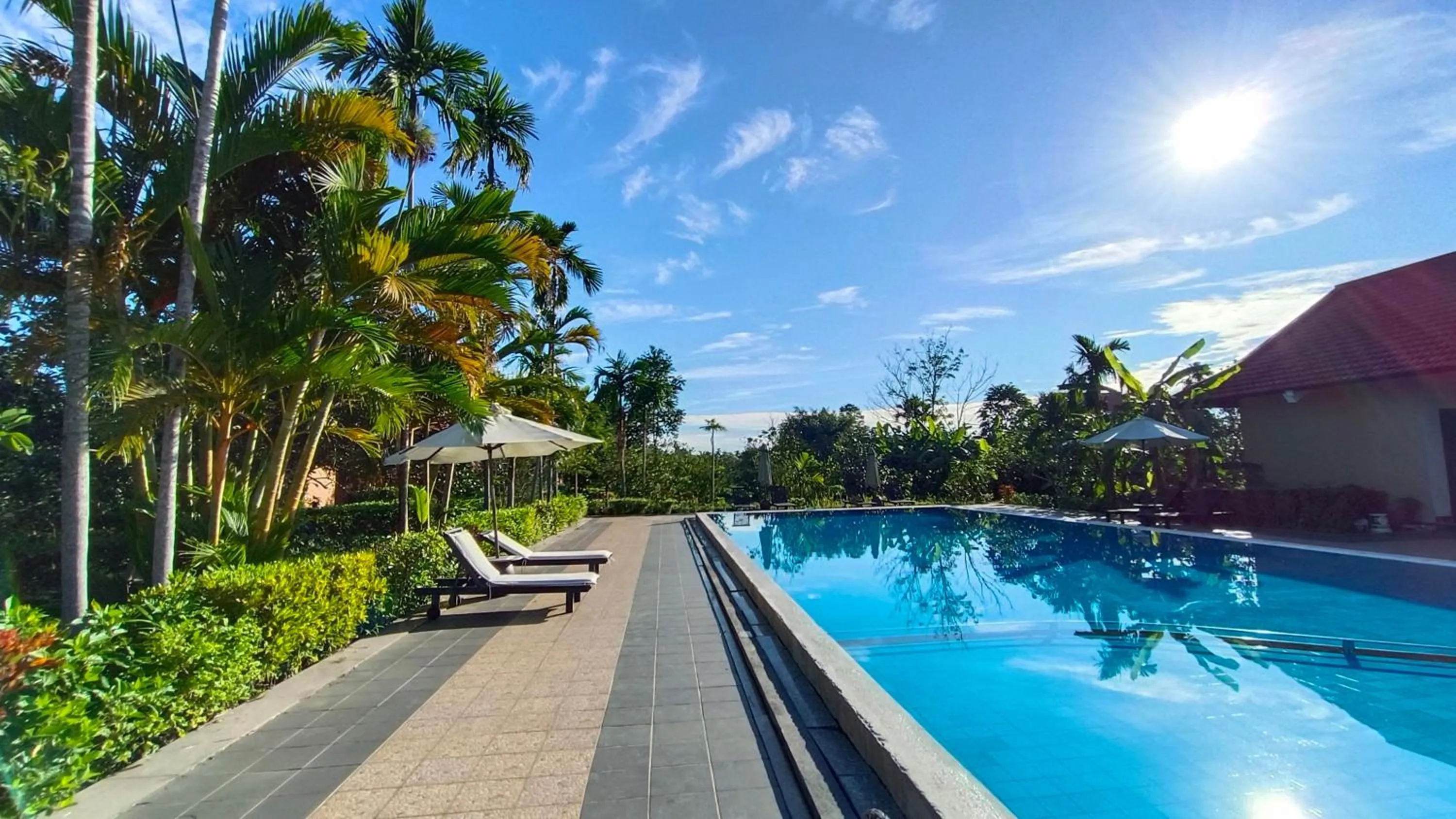 Pool view in Hue Riverside Boutique Resort & Spa
