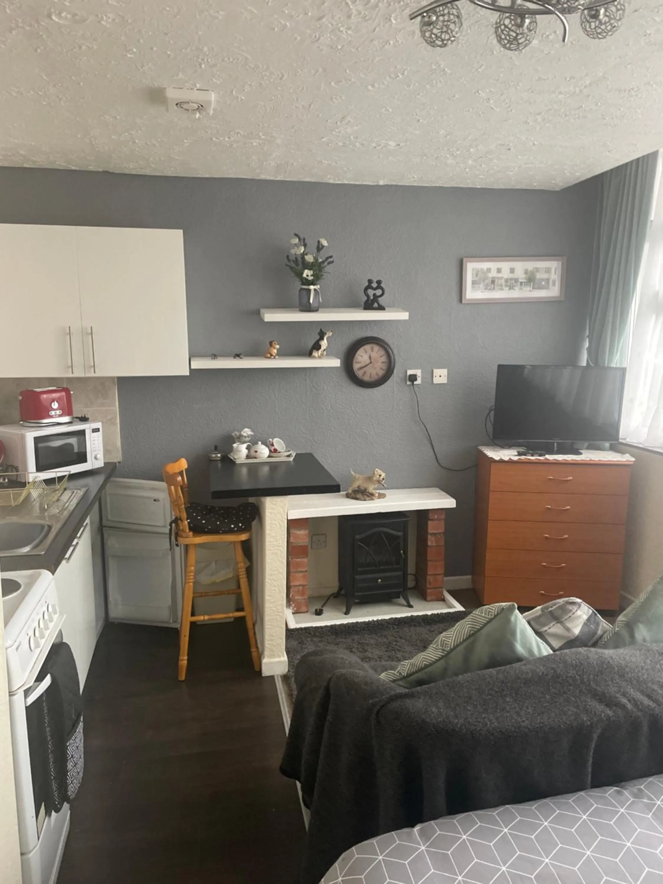 Bed in Sarnia holiday flats