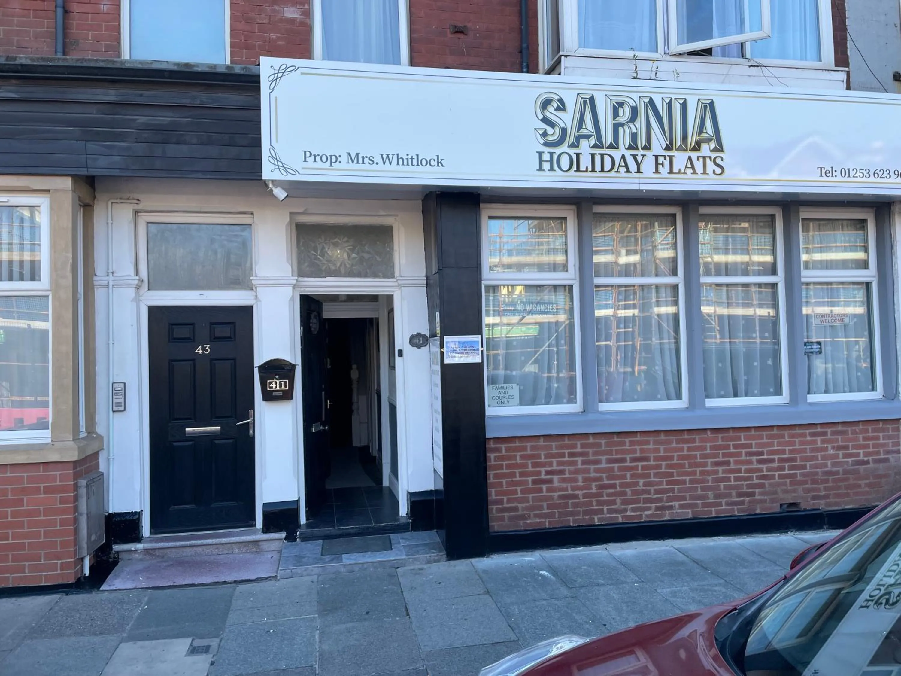 Property building in Sarnia holiday flats