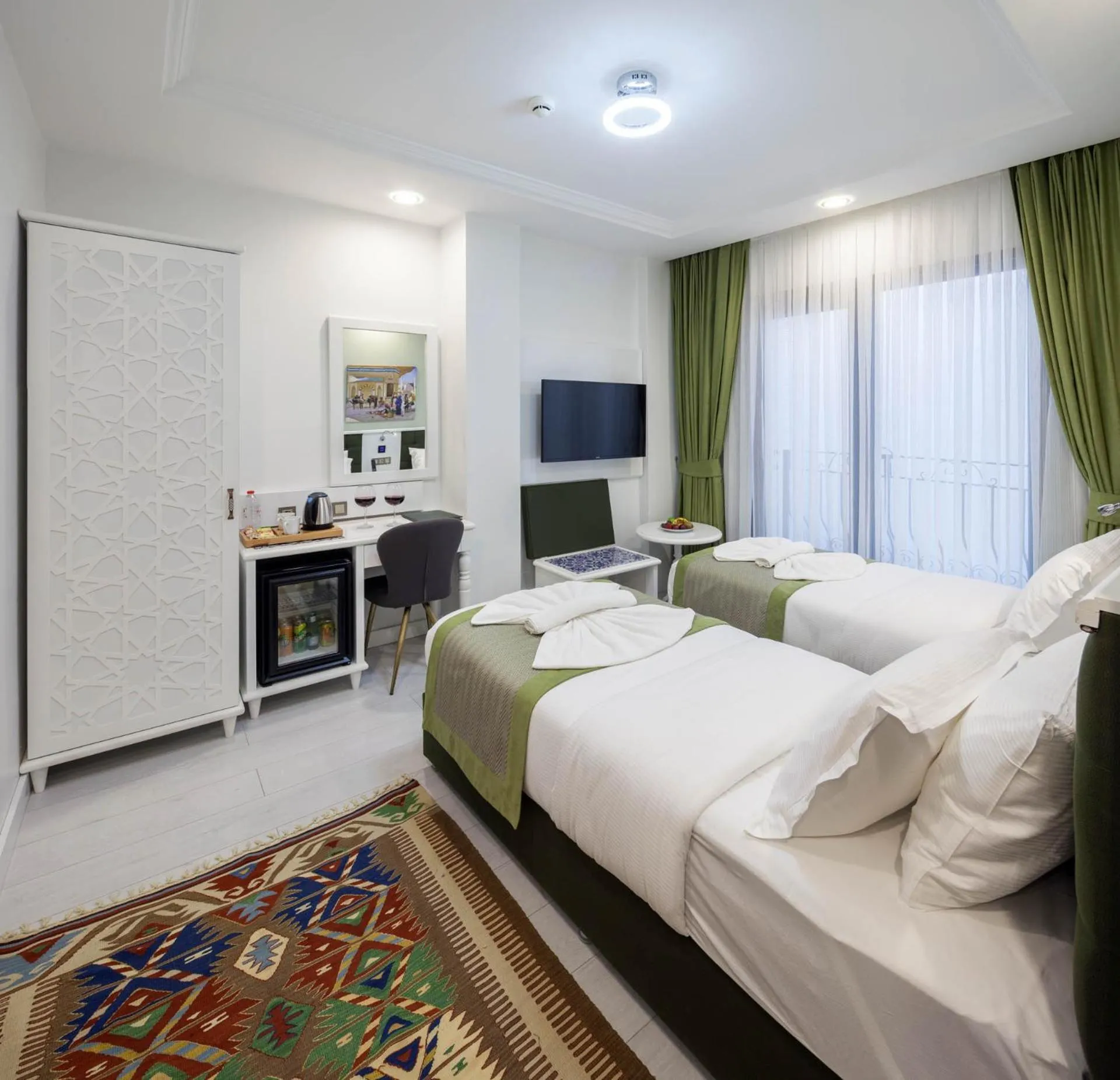 Bed in OBAHAN HOTEL-Special Class