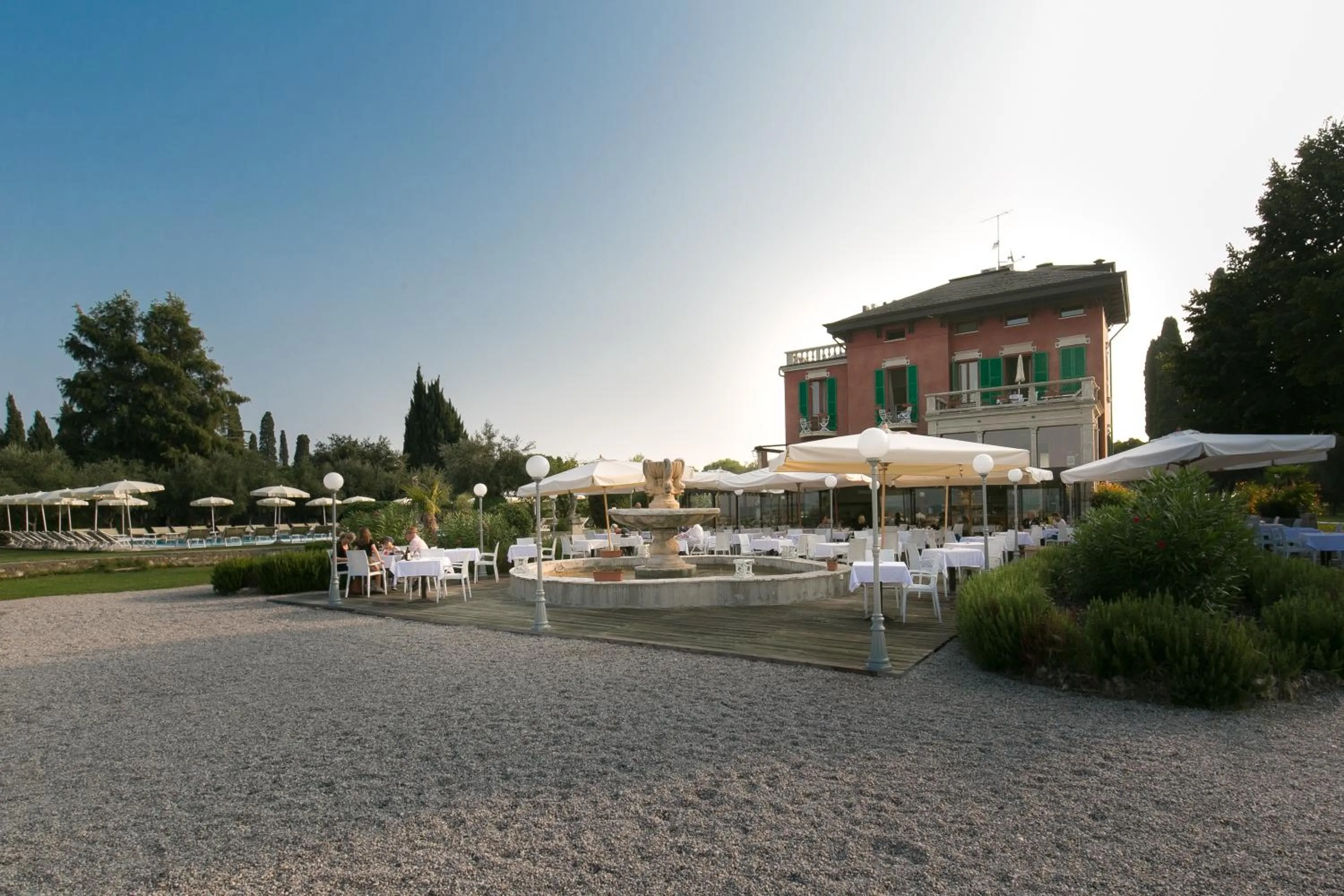 Restaurant/places to eat in Villa Pioppi Hotel