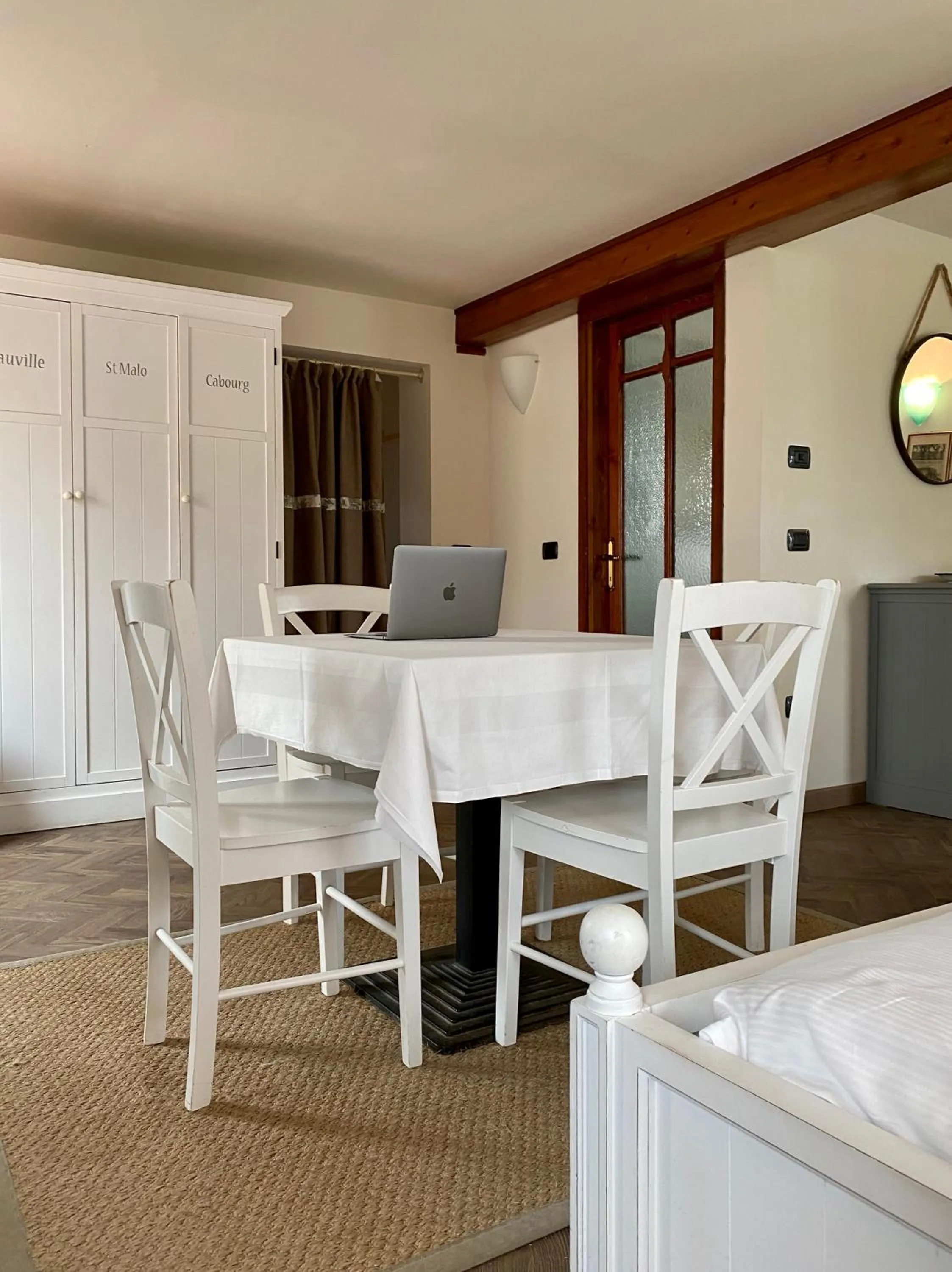Bedroom in Villa Pioppi Hotel