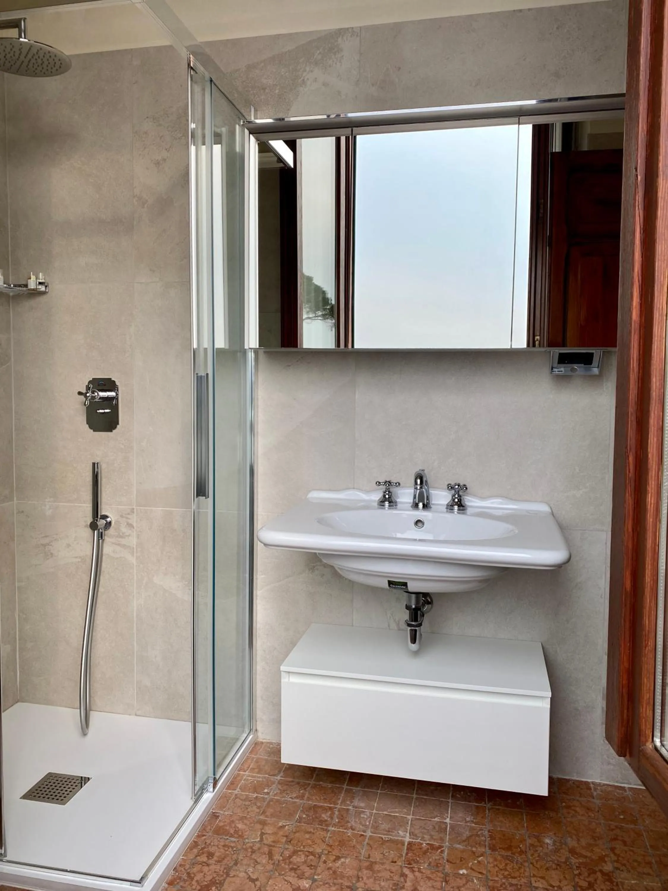 Bathroom in Villa Pioppi Hotel