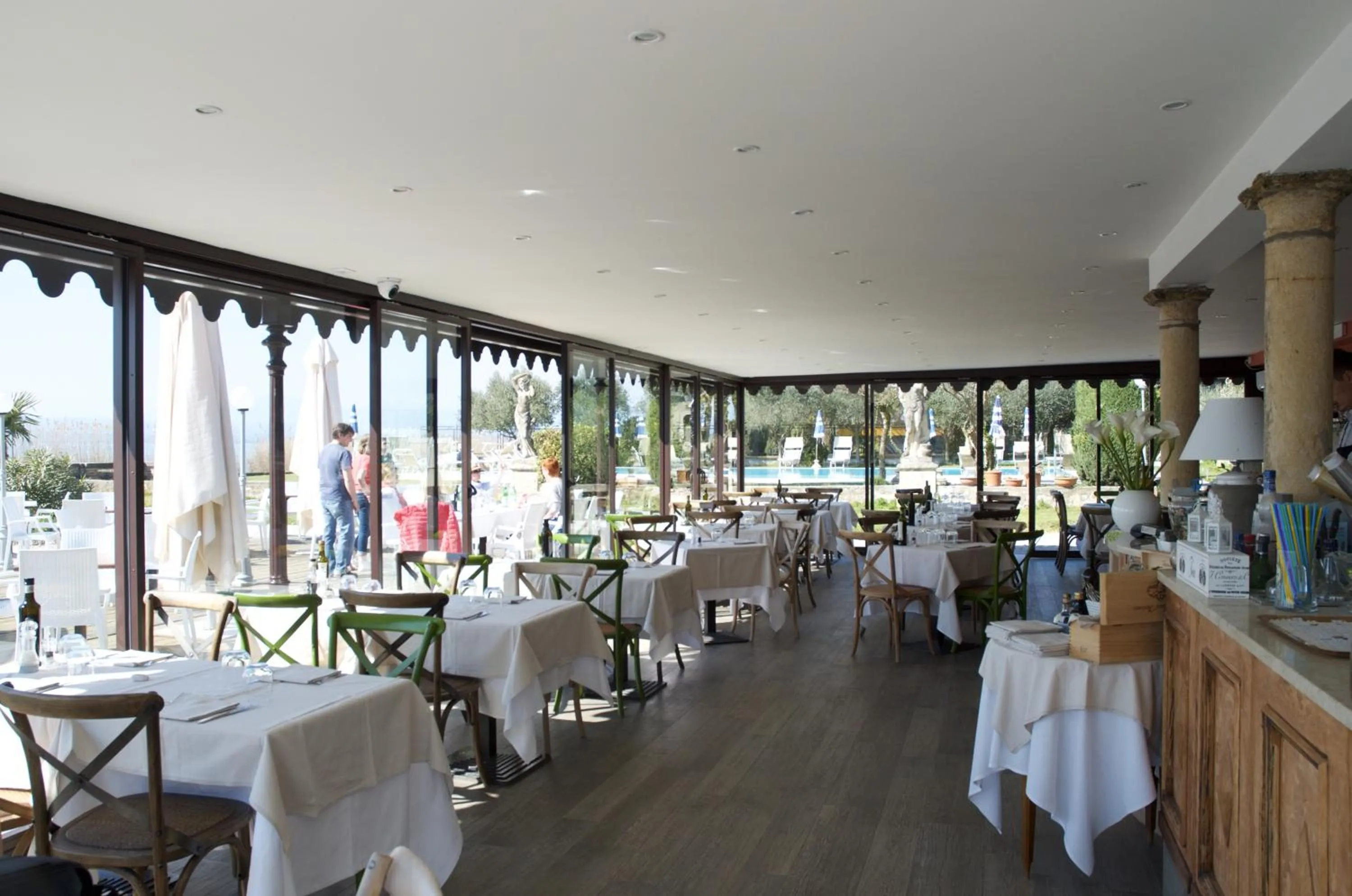 Restaurant/places to eat in Villa Pioppi Hotel