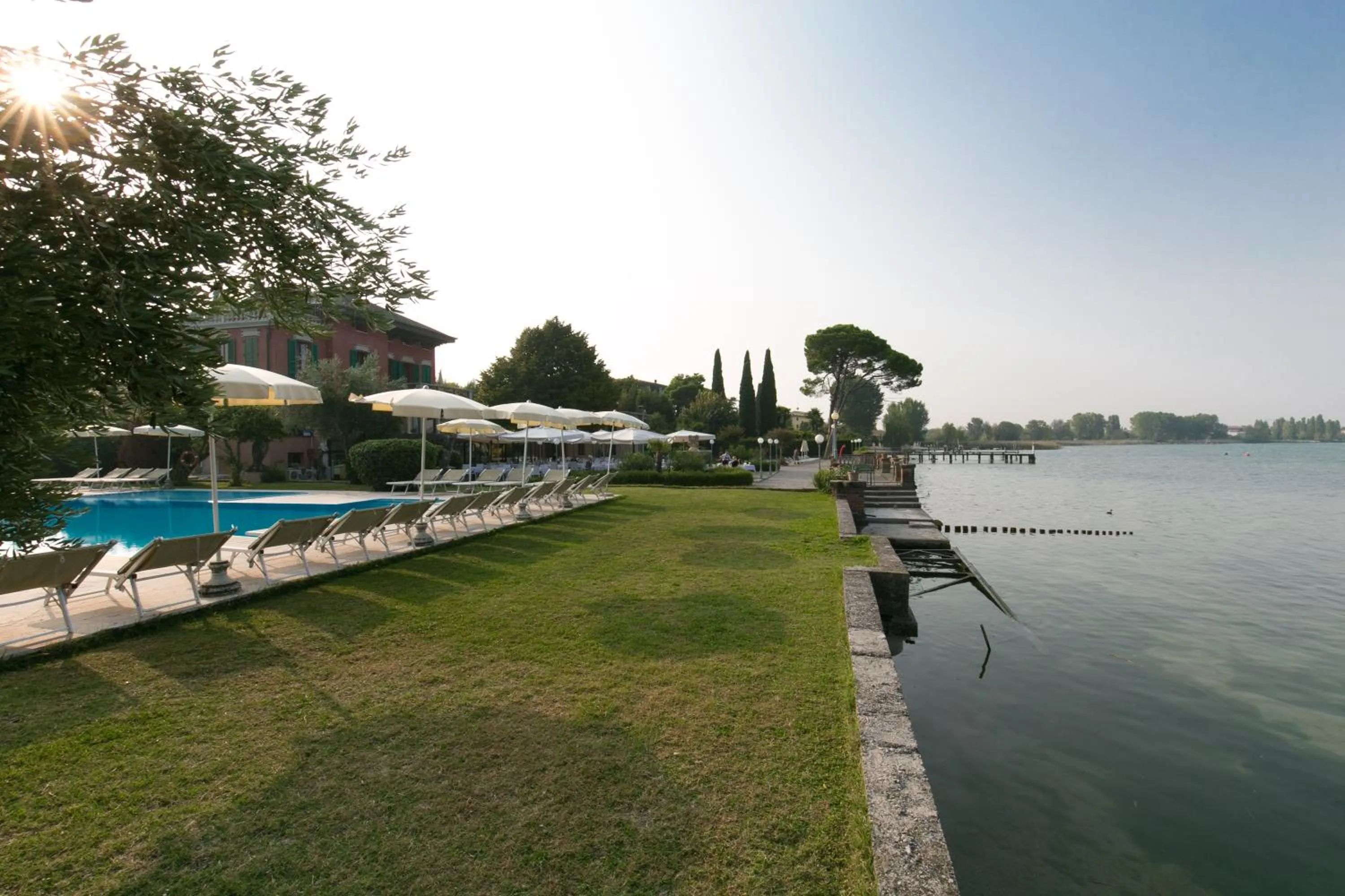 Lake view in Villa Pioppi Hotel