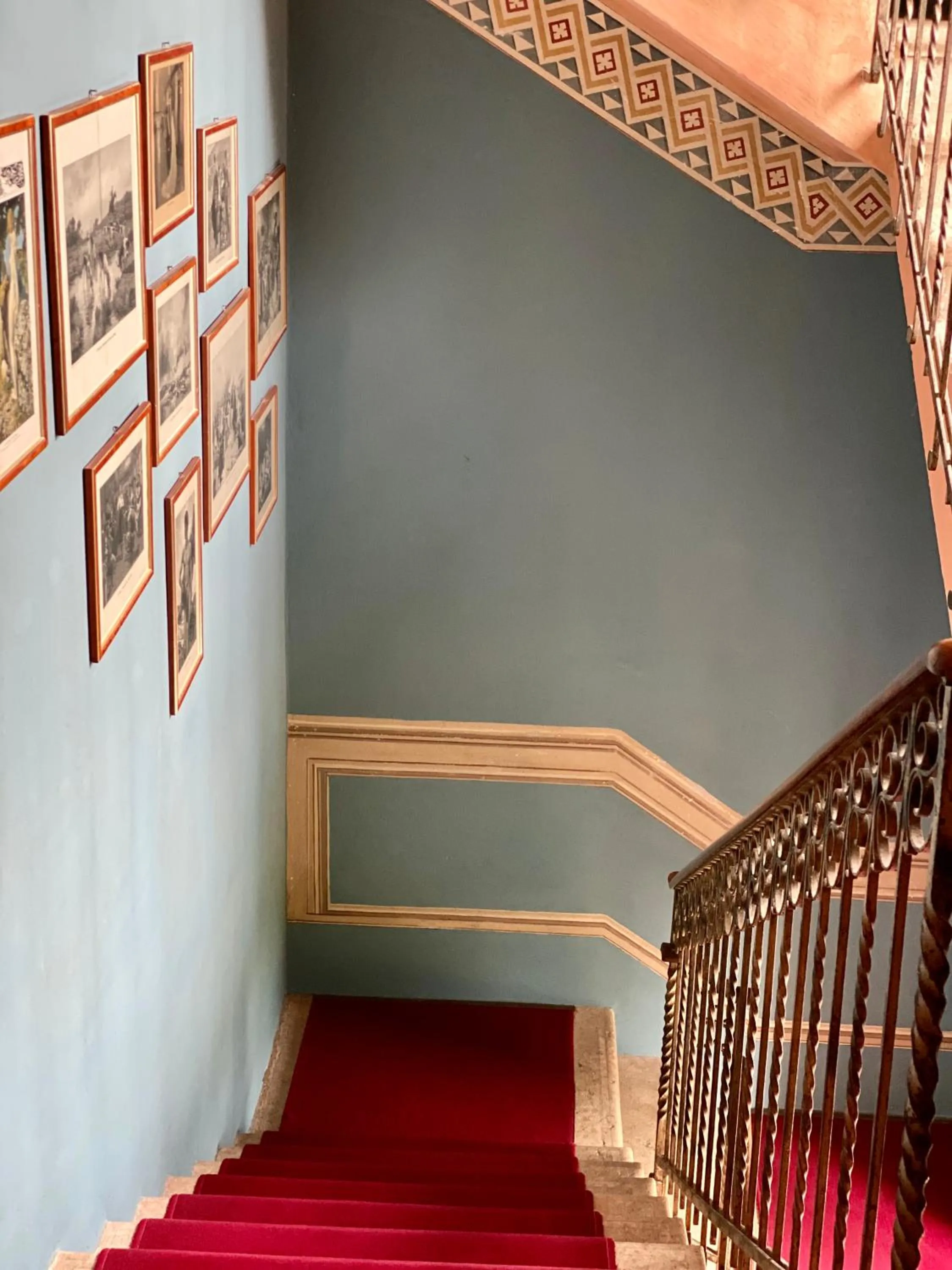 Lobby or reception in Villa Pioppi Hotel