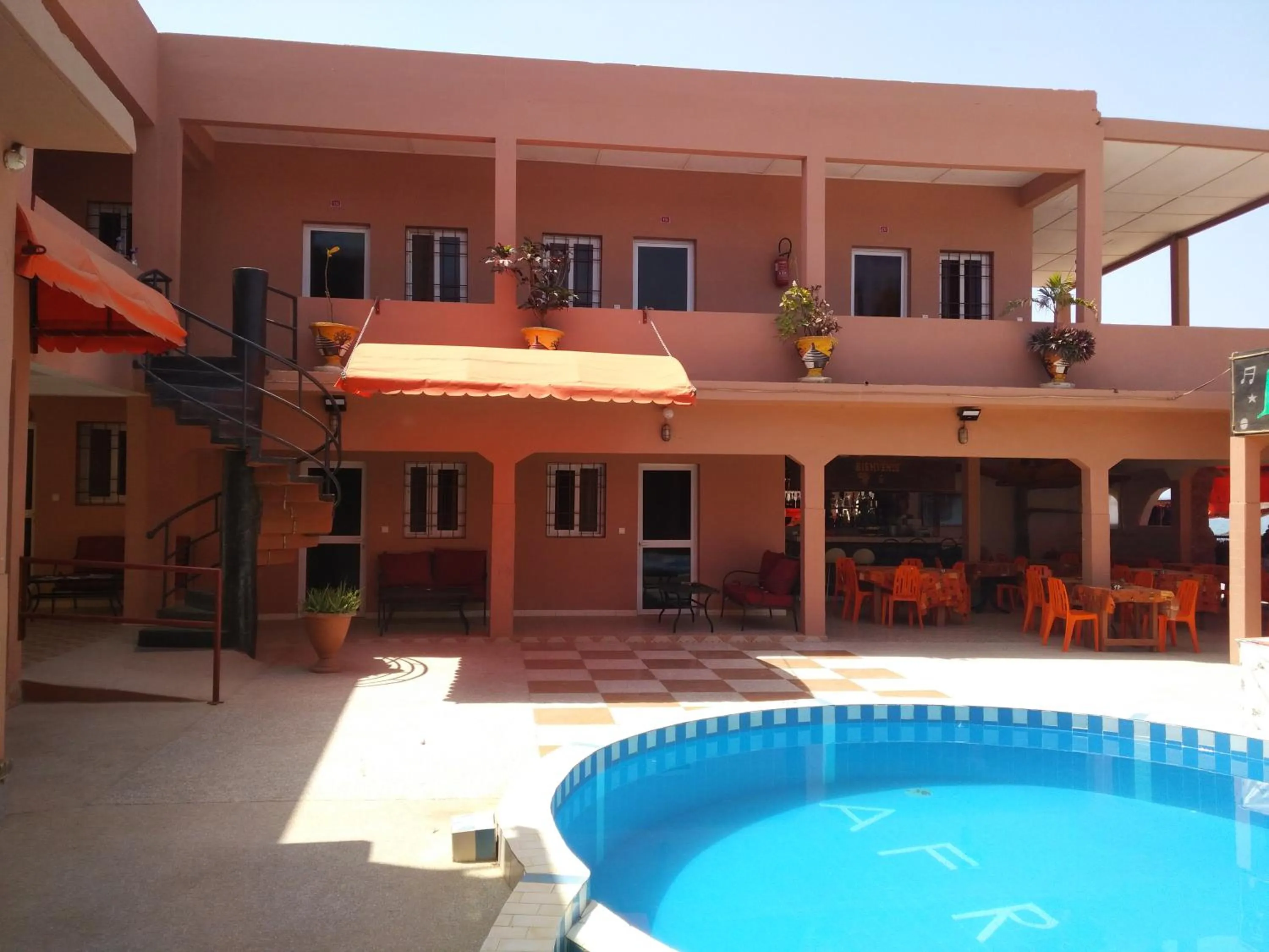 Facade/entrance in Africa 6 Plage