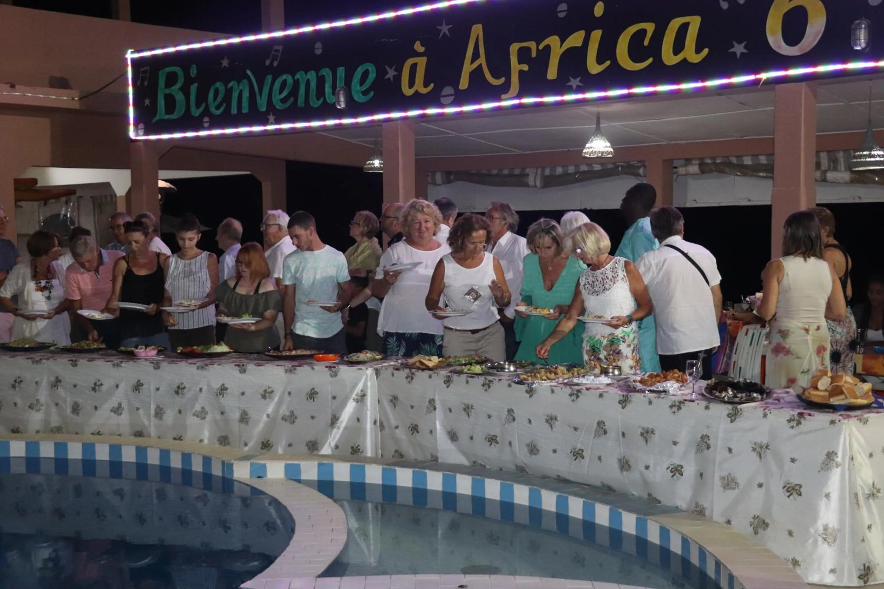 Dinner in Africa 6 Plage