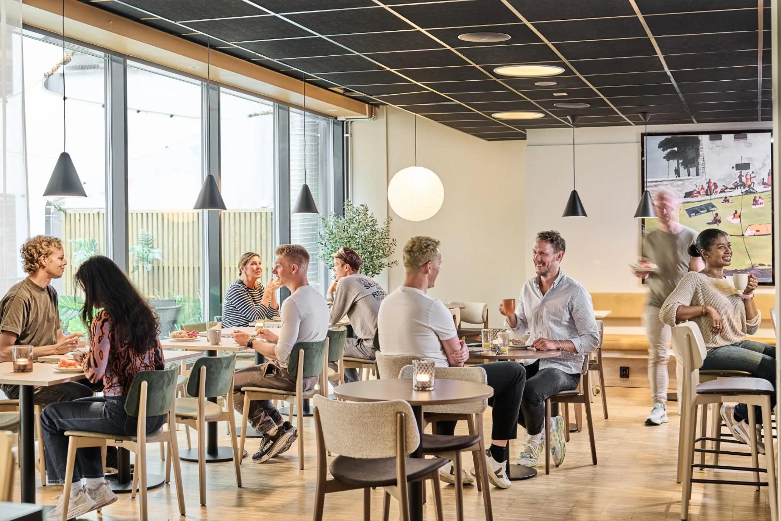 Breakfast in Smarthotel Oslo