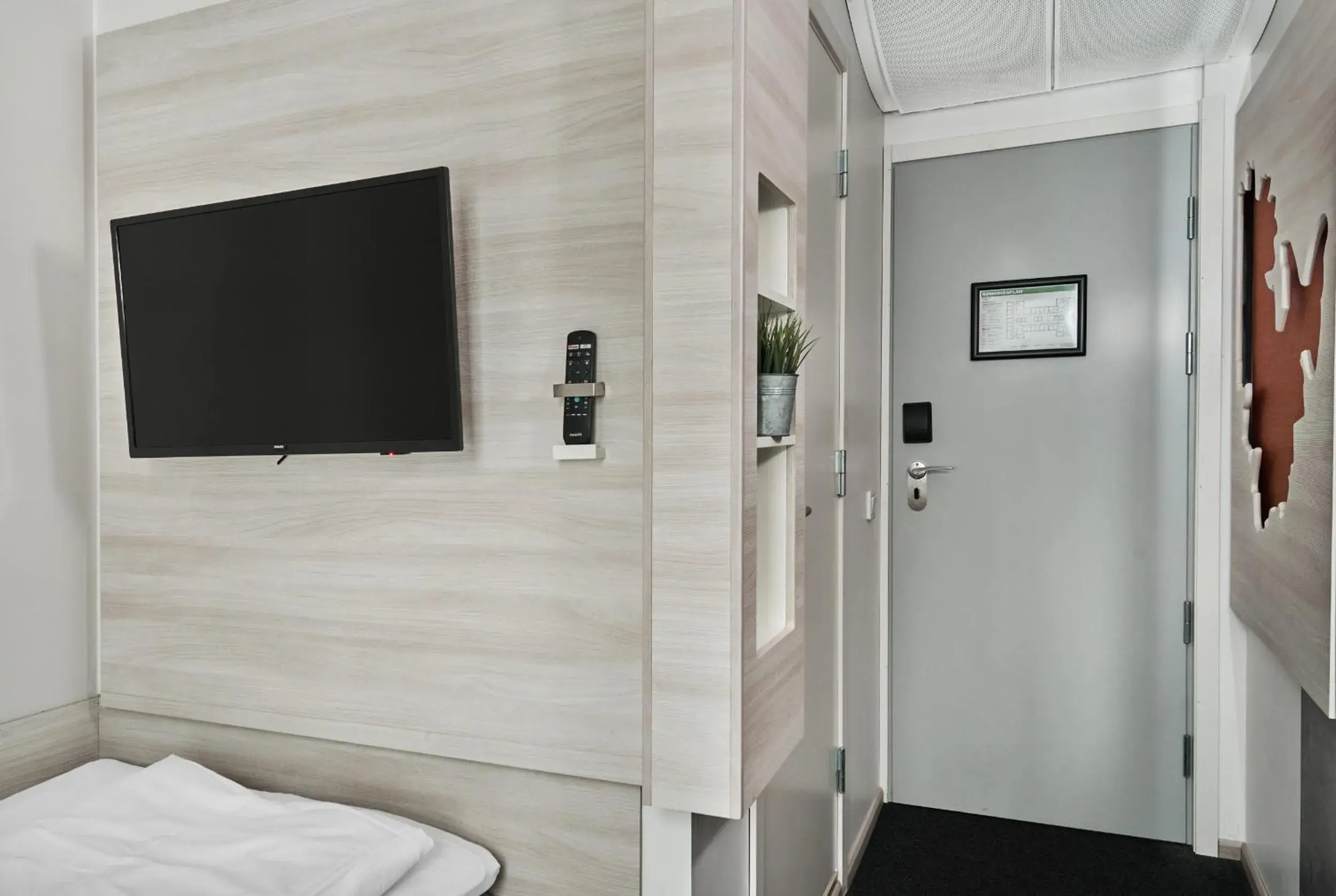 Bed in Smarthotel Oslo Bed in Smarthotel Oslo