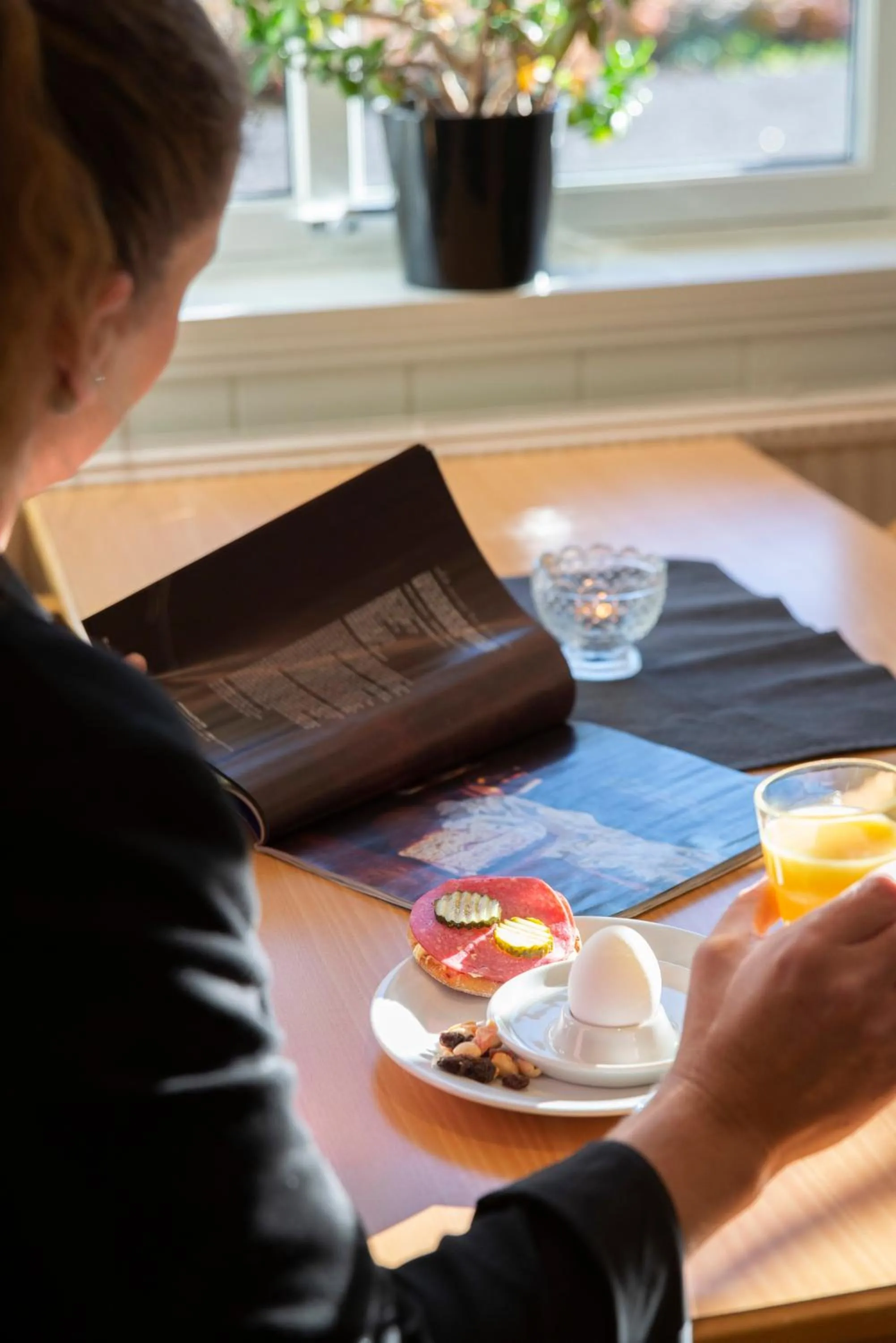 Breakfast in Kongsberg Hostel-Vandrerhjem