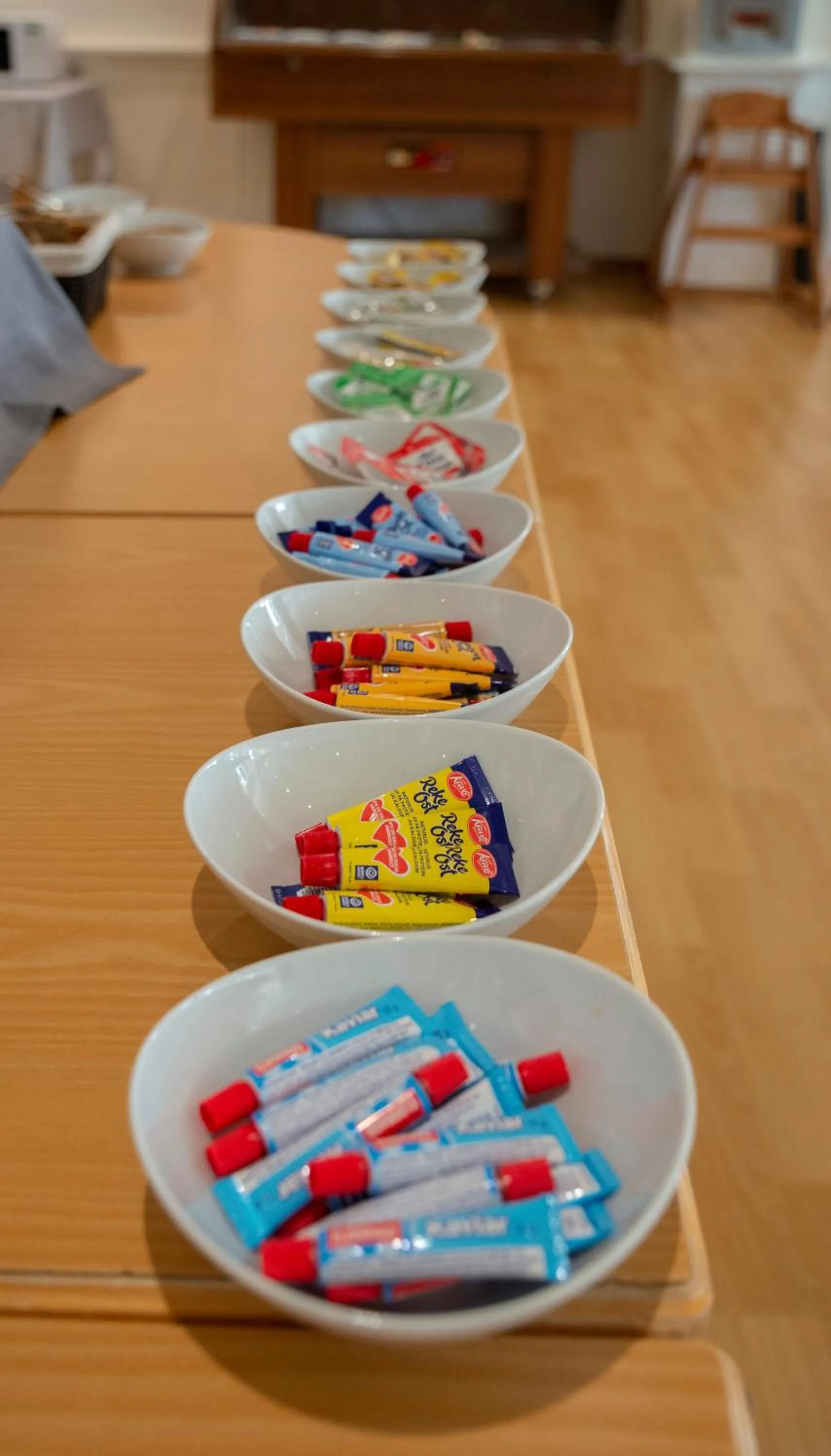 Breakfast in Kongsberg Hostel-Vandrerhjem