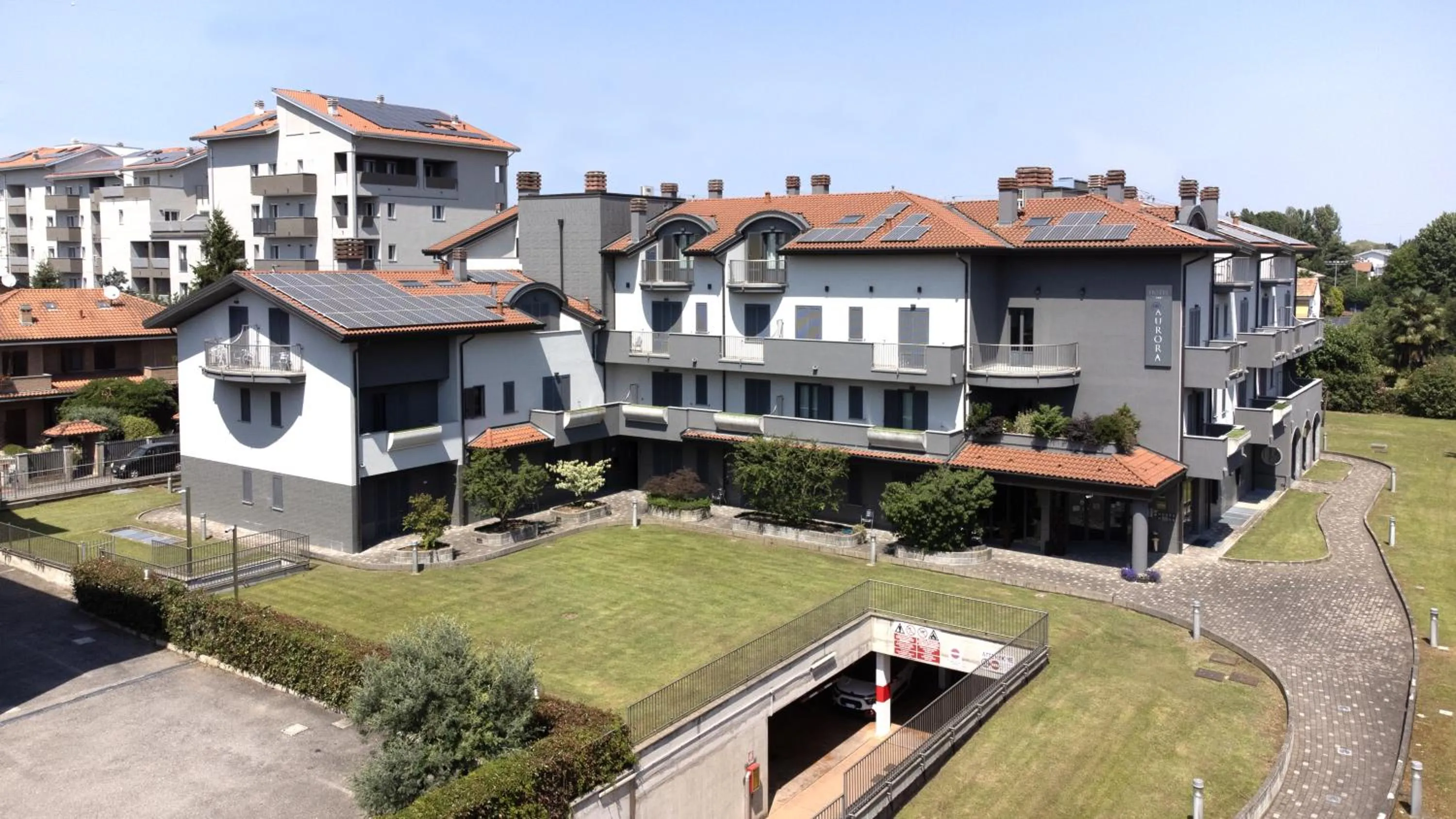 Property building in Hotel Residence Aurora