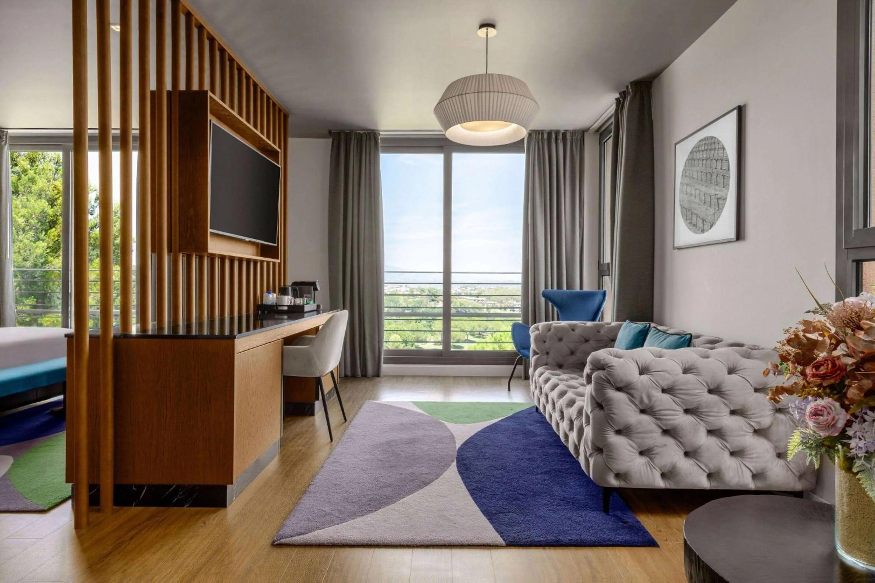 Photo of the whole room in Dolce by Wyndham Barcelona Resort