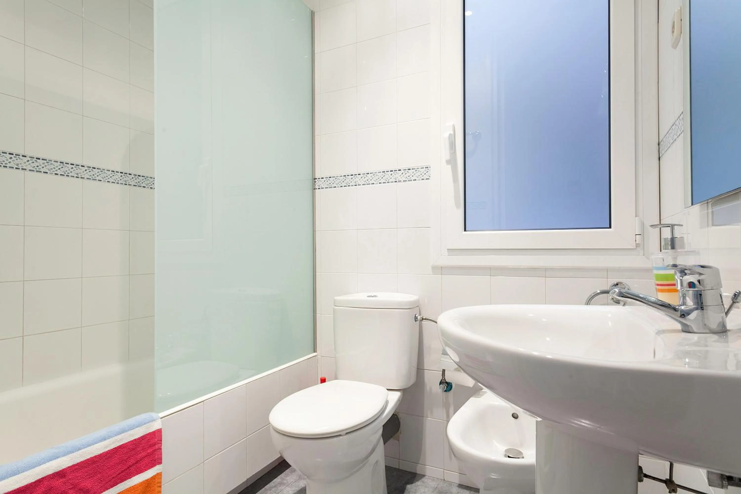 Bathroom in Apartments Barcelona & Home Deco Eixample